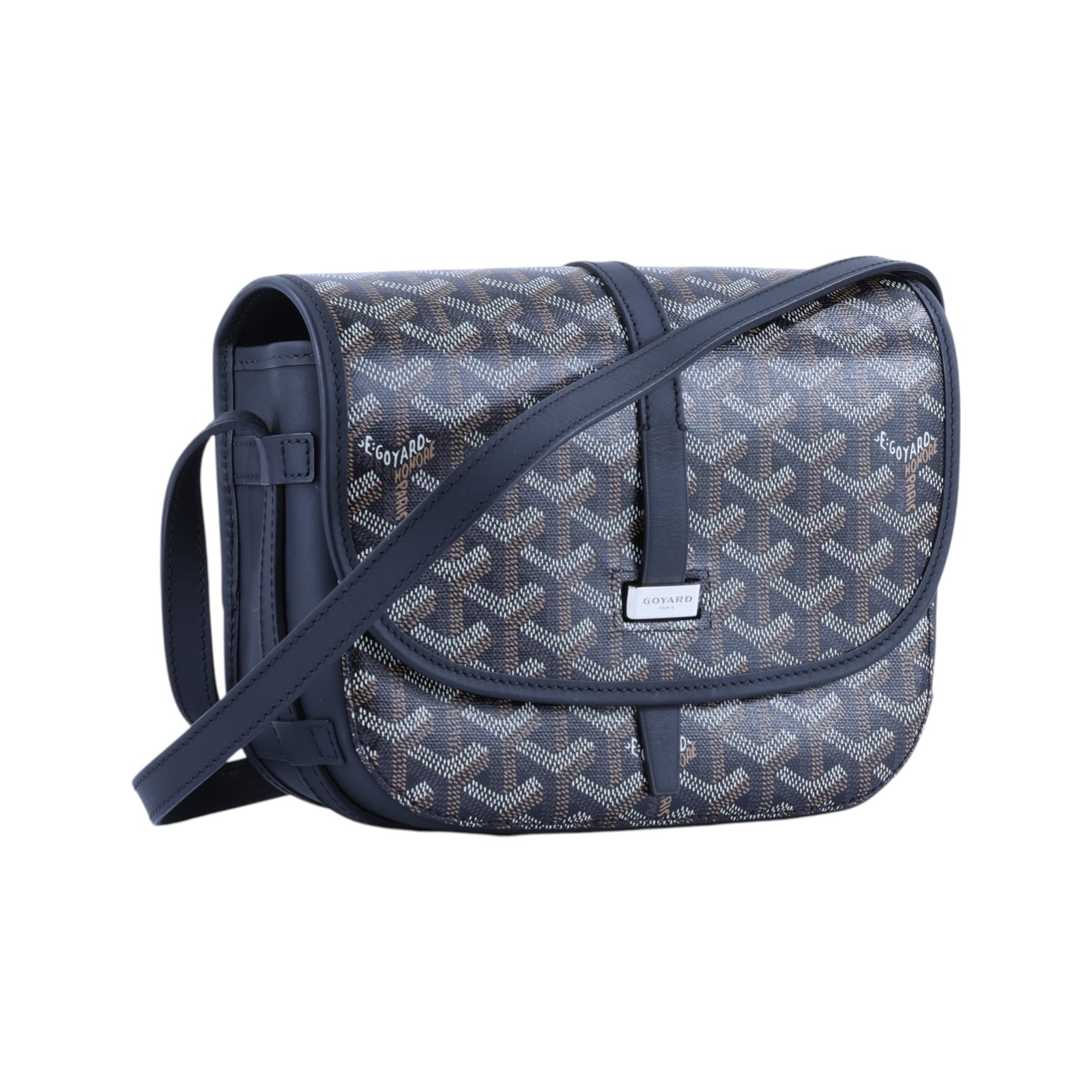 高雅德 GOYARD Belvédère PM 小型 馬鞍包 BELVE3PMLTY 黑Belvedere PM 防塵袋