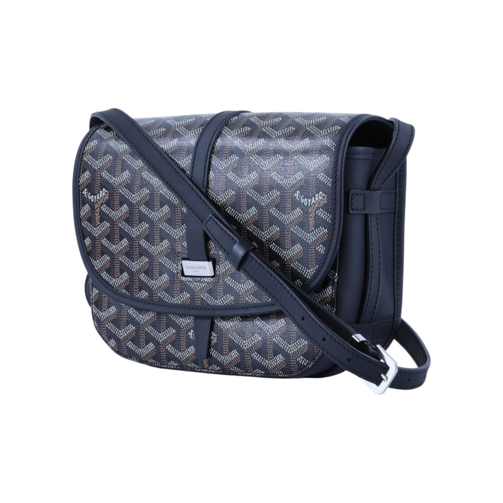 高雅德 GOYARD Belvédère PM 小型 馬鞍包 BELVE3PMLTY 黑Belvedere PM 防塵袋