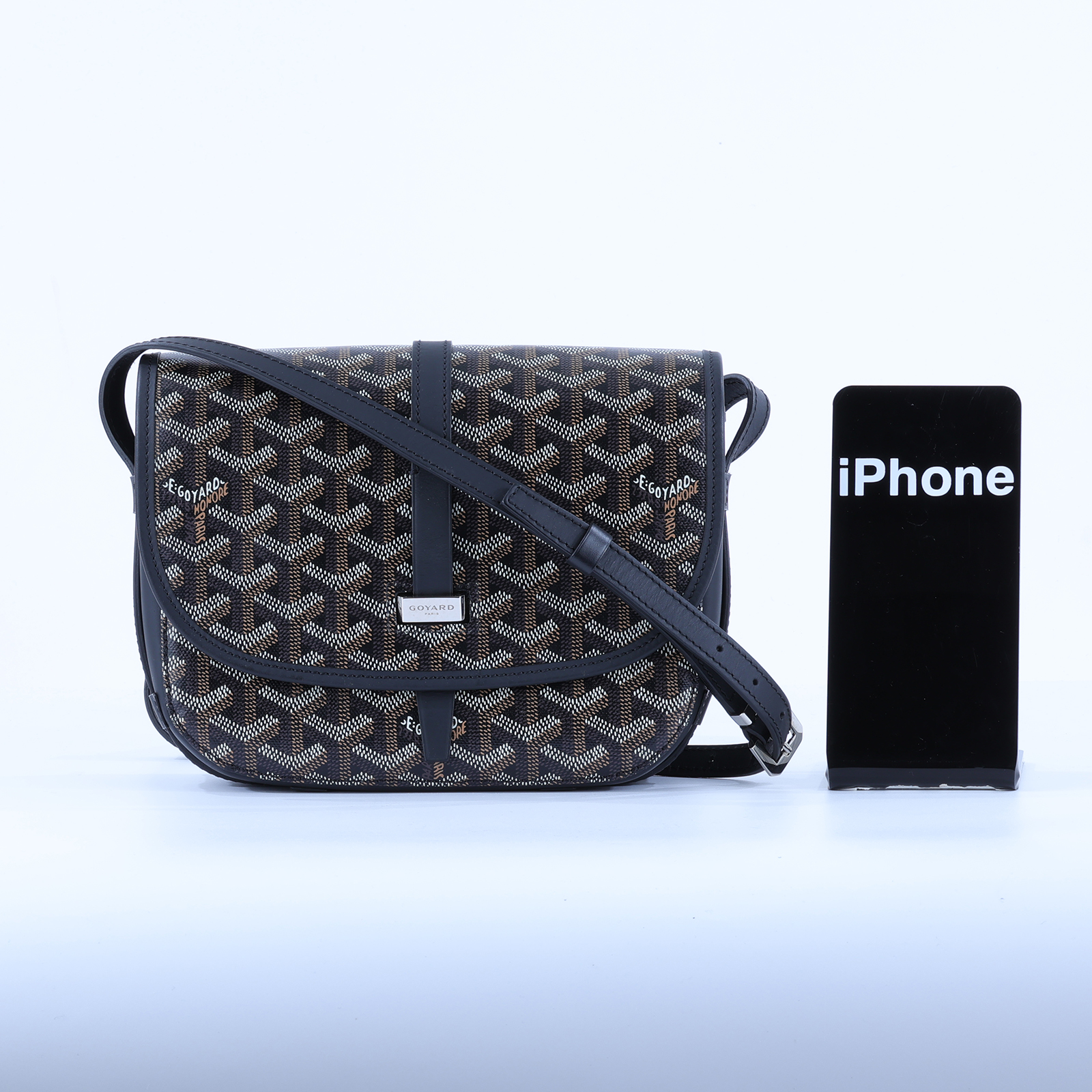 高雅德 GOYARD Belvédère PM 小型 馬鞍包 BELVE3PMLTY 黑Belvedere PM 防塵袋