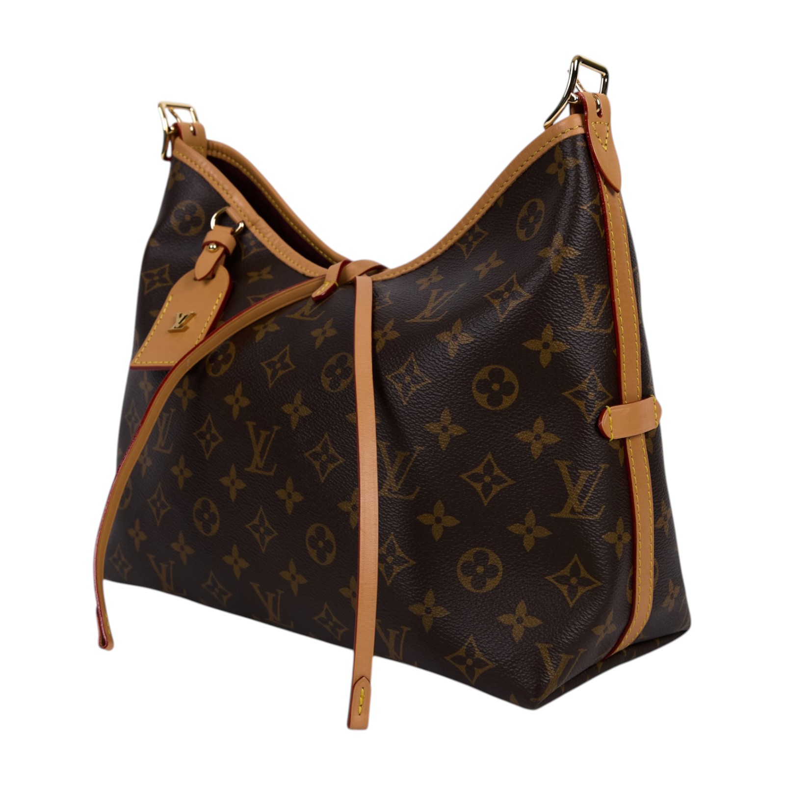 路易威登 LOUIS VUITTON CarryAll PM 原花 肩背包 M46203 晶片款 原花CARRYALL PM 無附屬品