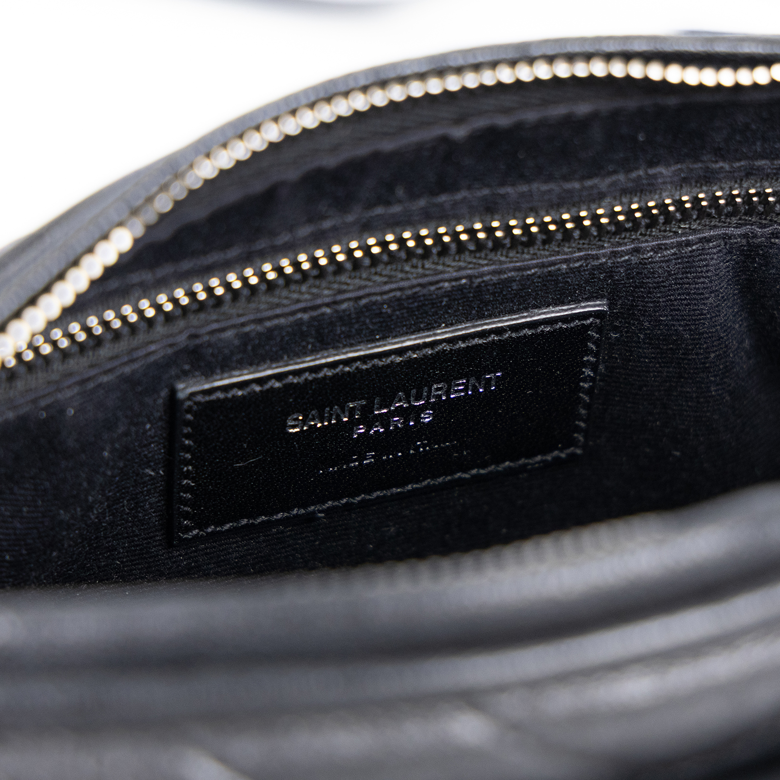 聖羅蘭 YSL SAINT LAURENT East West Rider Bag 肩背包  黑相機包 防塵袋