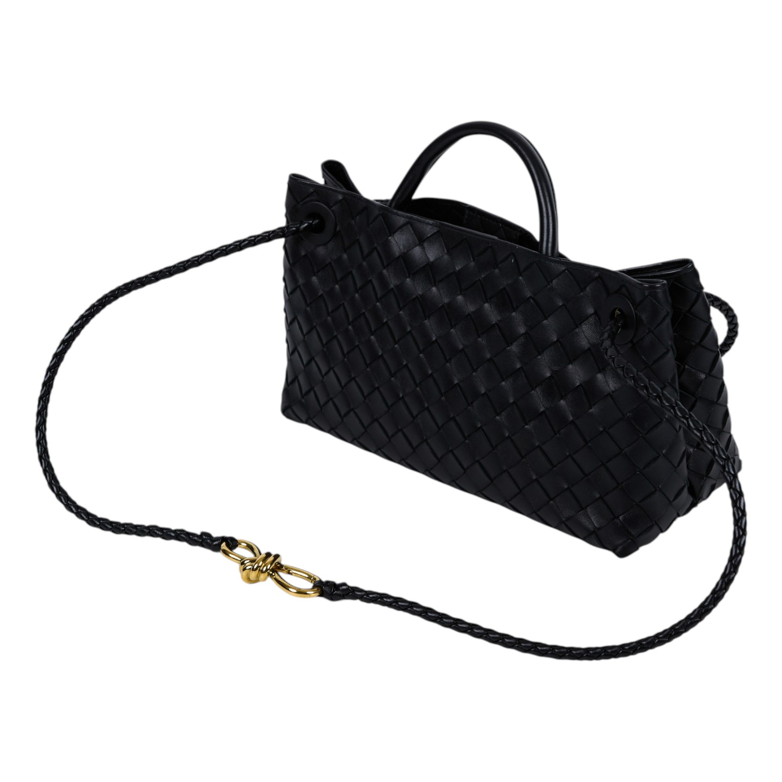 寶緹嘉 BOTTEGA VENETA East-West Andiamo 橫款 手提 斜背包 766010VCPP1  防塵袋/購買證明