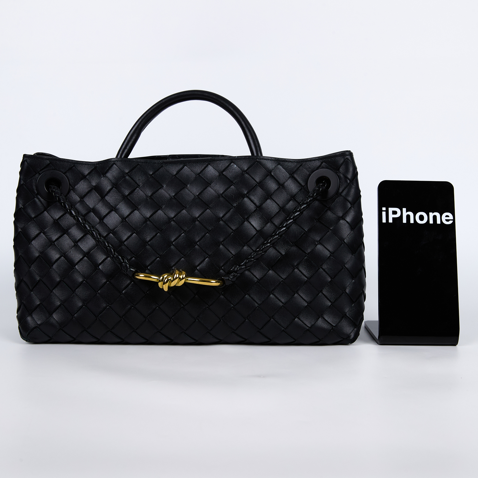 寶緹嘉 BOTTEGA VENETA East-West Andiamo 橫款 手提 斜背包 766010VCPP1  防塵袋/購買證明