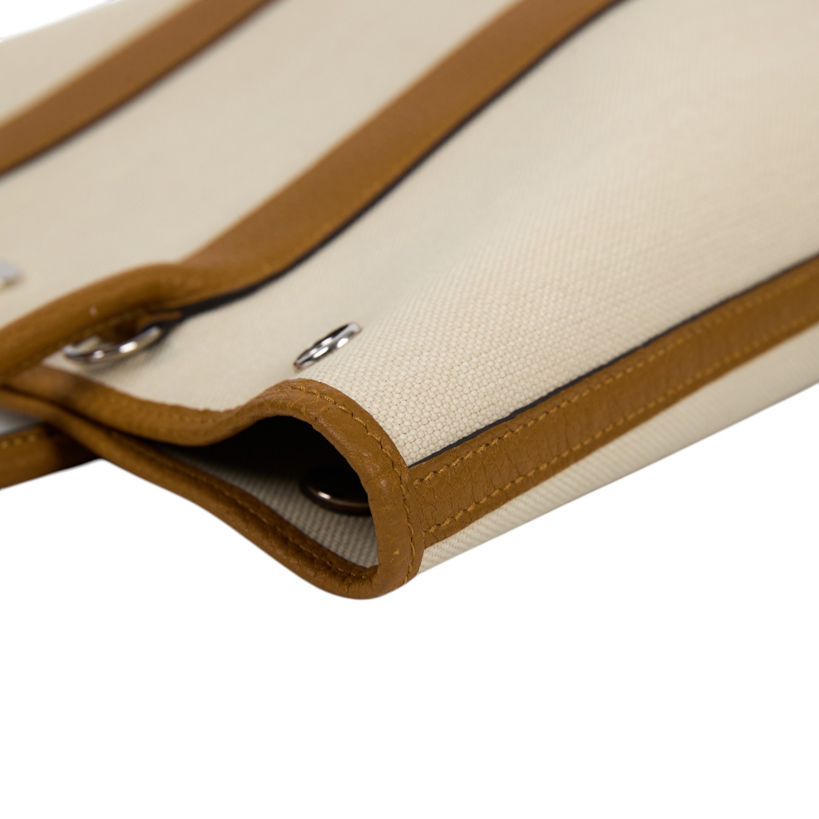 愛馬仕 Hermes Garden File 28 竪版 花園包 GF28 Y刻 米色GARDEN FILE 原廠盒子/防塵袋/背帶