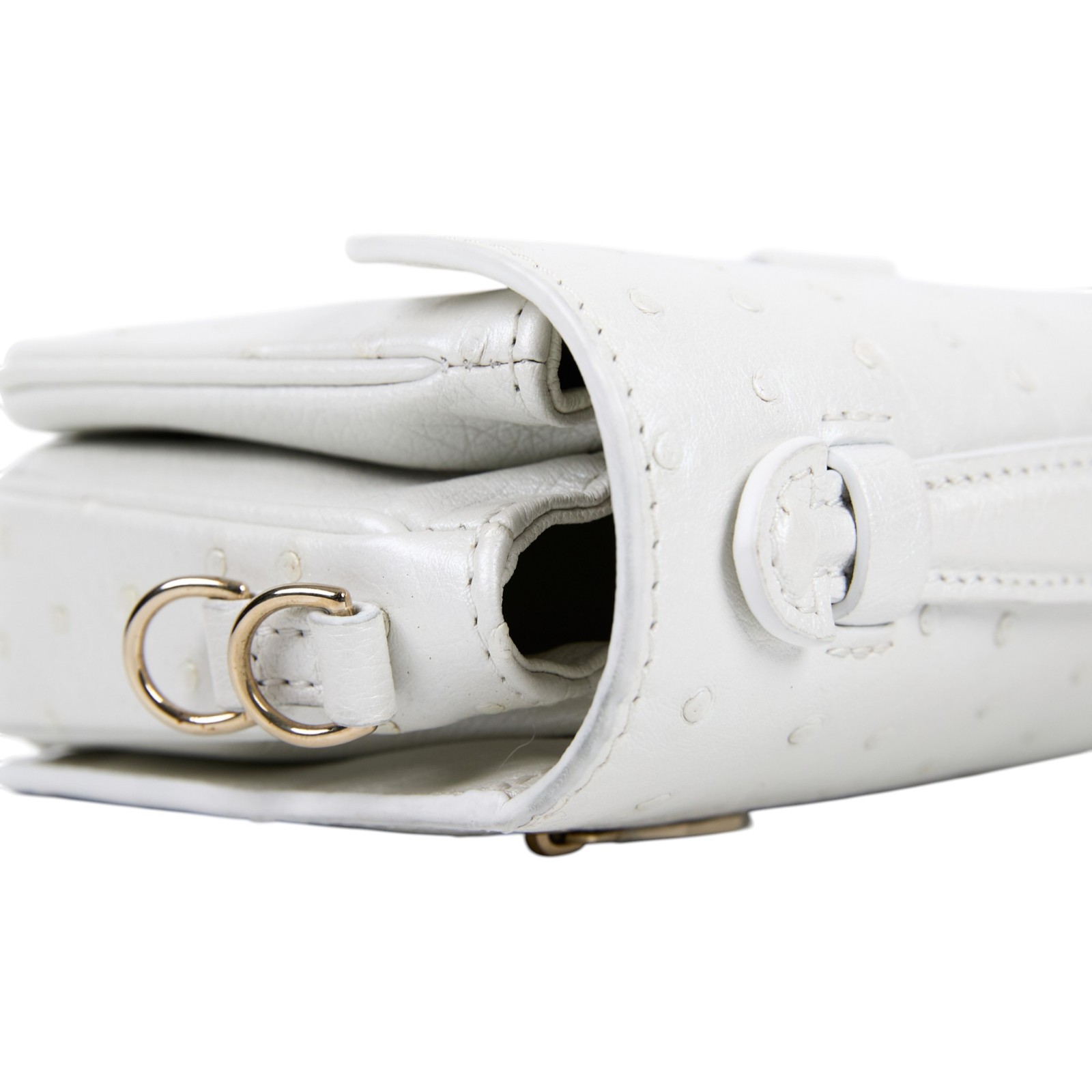 路易威登 LOUIS VUITTON Pochette Métis East West 郵差包 單肩包 斜背包 鴕鳥皮   原廠盒子/防塵袋/背帶/鍊帶