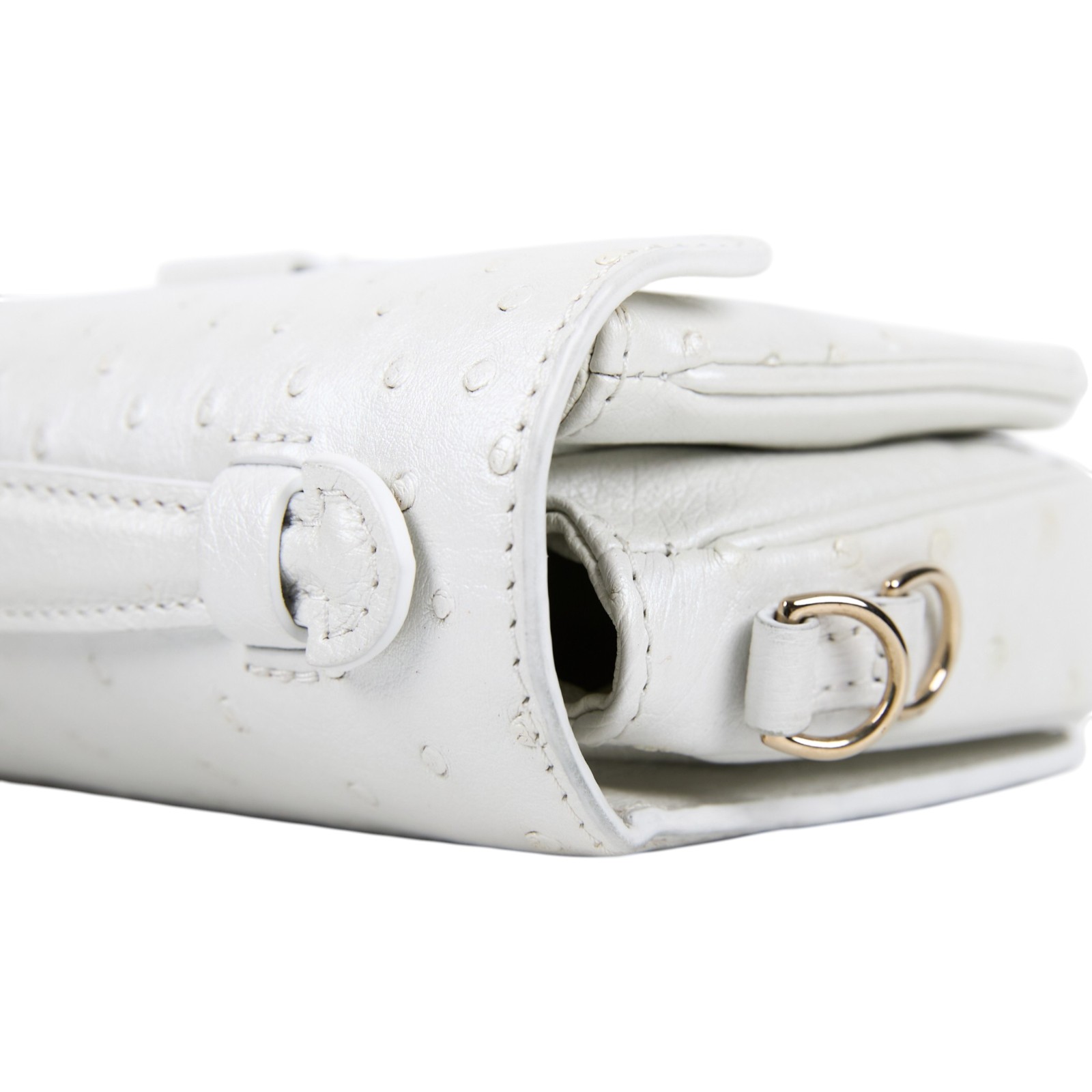 路易威登 LOUIS VUITTON Pochette Métis East West 郵差包 單肩包 斜背包 鴕鳥皮   原廠盒子/防塵袋/背帶/鍊帶