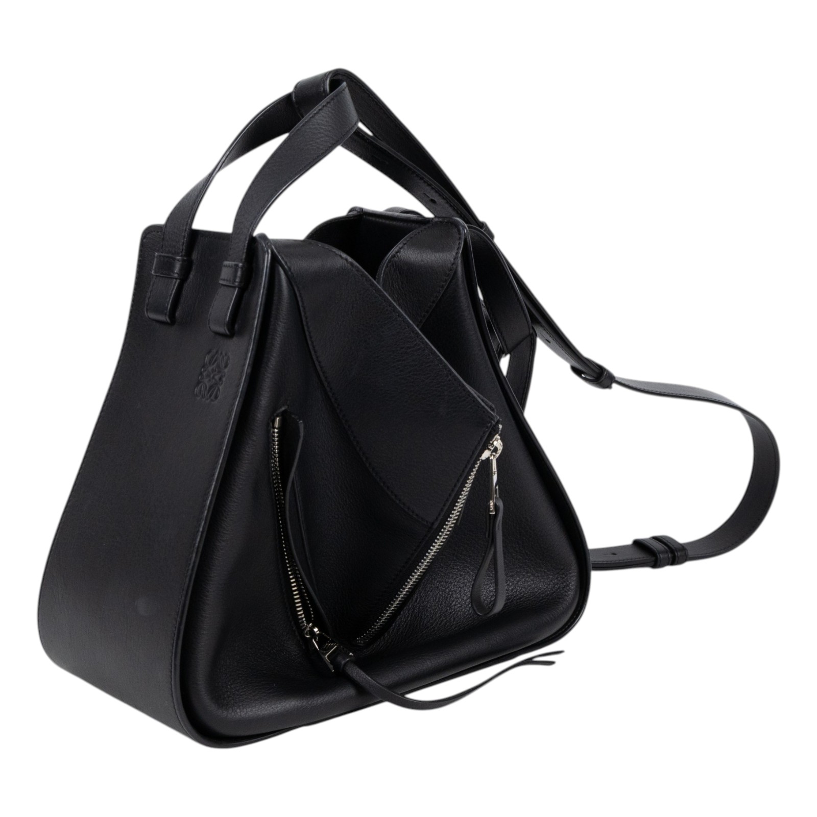 羅意威 LOEWE Hammock 手提包 小型 經典小牛皮  387.30.S35 黑HAMMOCK SMALL 無附屬品