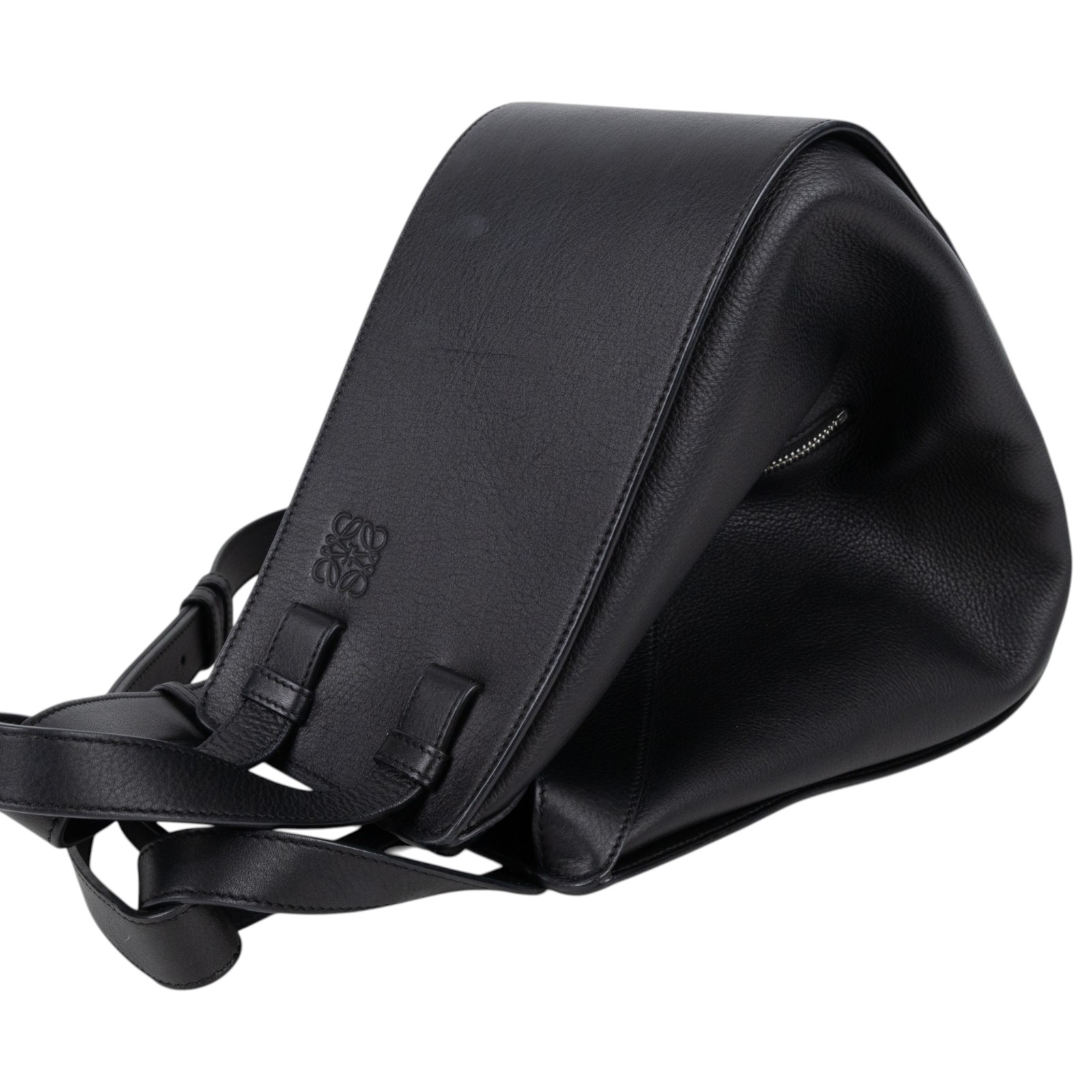 羅意威 LOEWE Hammock 手提包 小型 經典小牛皮  387.30.S35 黑HAMMOCK SMALL 無附屬品