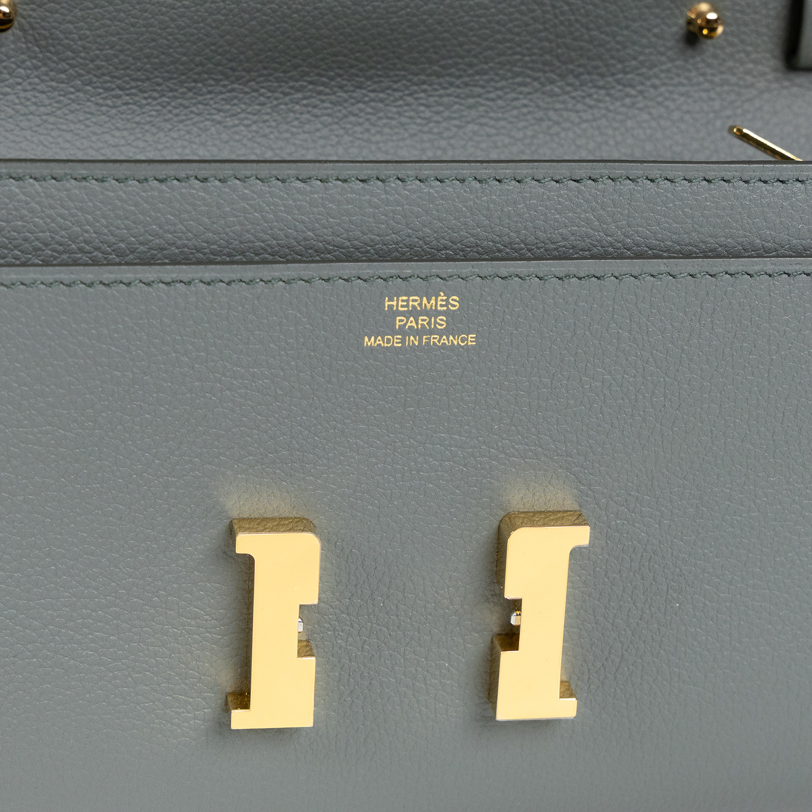 愛馬仕 Hermes Constance to go 康康包 長夾 金色五金 杏仁綠 H080126CC63 /KCS002BH  原廠盒子/防塵袋/購買證明影本