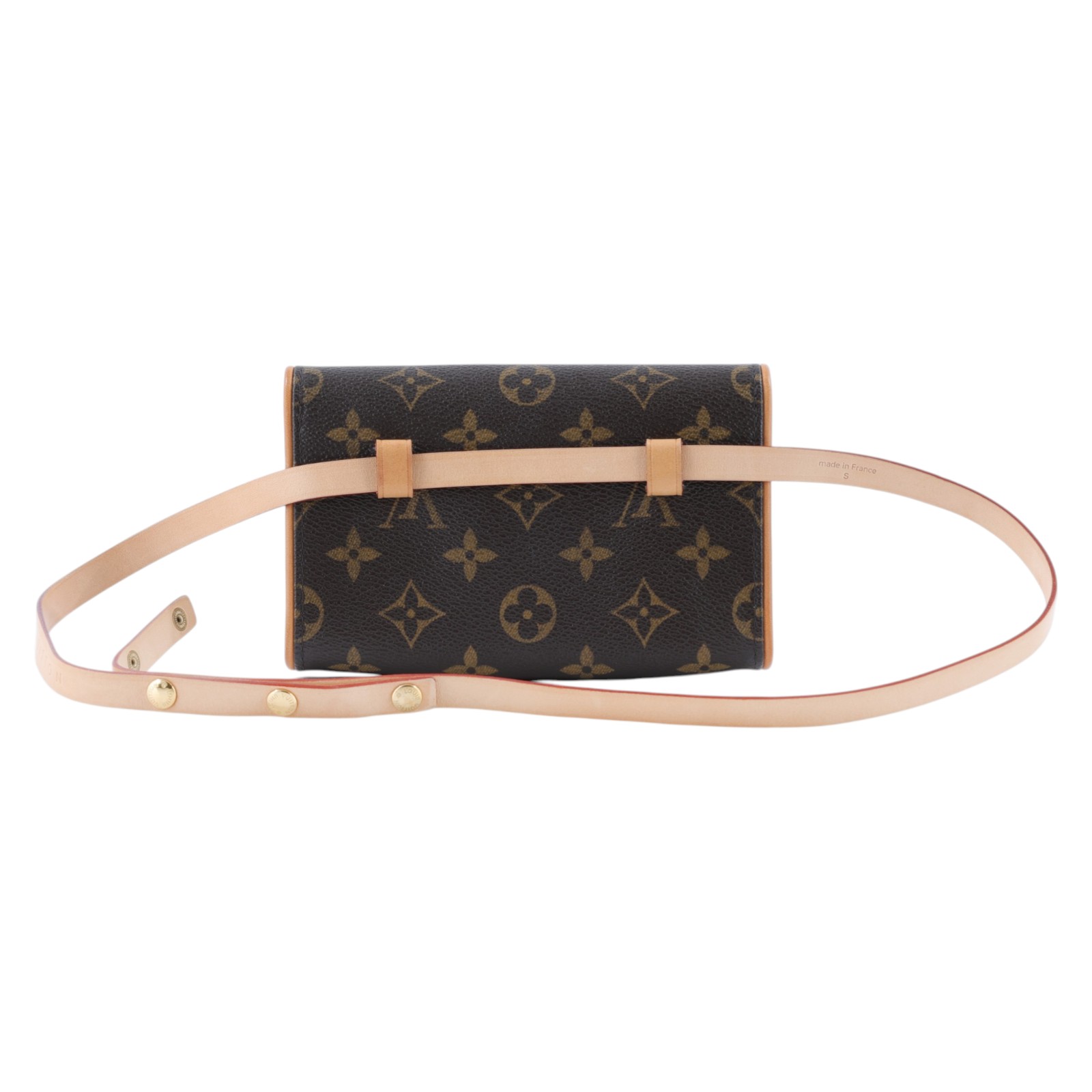 路易威登 LOUIS VUITTON Florentine 肩背包 櫃姐 腰包 M51855 原花腰包 #S POCHETTE FLORENTIN 防塵袋
