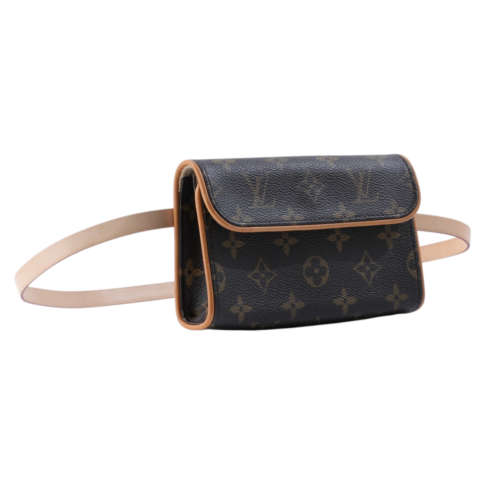 路易威登 LOUIS VUITTON Florentine 肩背包 櫃姐 腰包 M51855 原花腰包 #S POCHETTE FLORENTIN 防塵袋