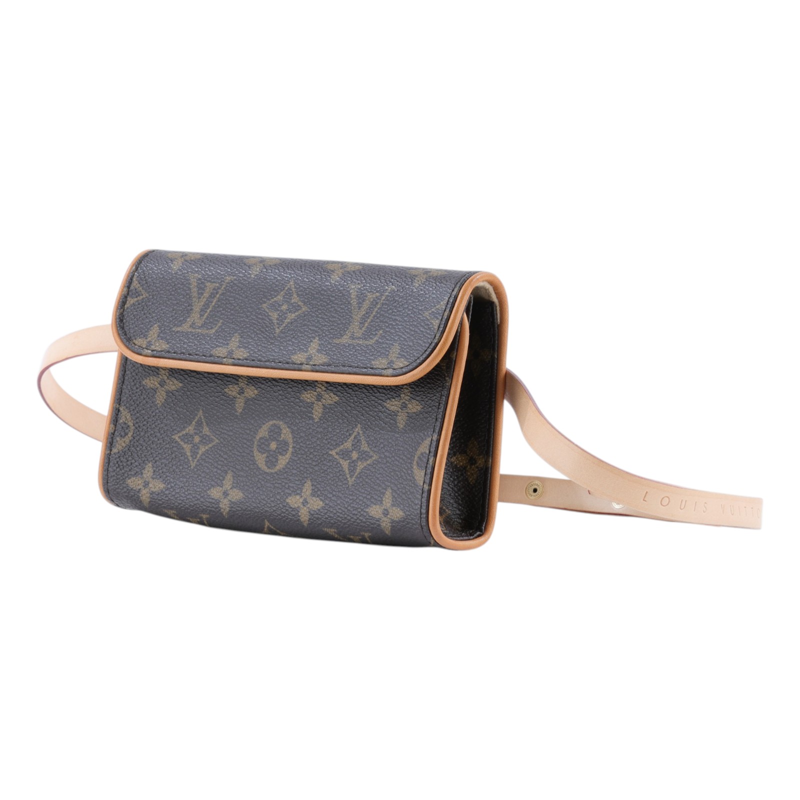 路易威登 LOUIS VUITTON Florentine 肩背包 櫃姐 腰包 M51855 原花腰包 #S POCHETTE FLORENTIN 防塵袋
