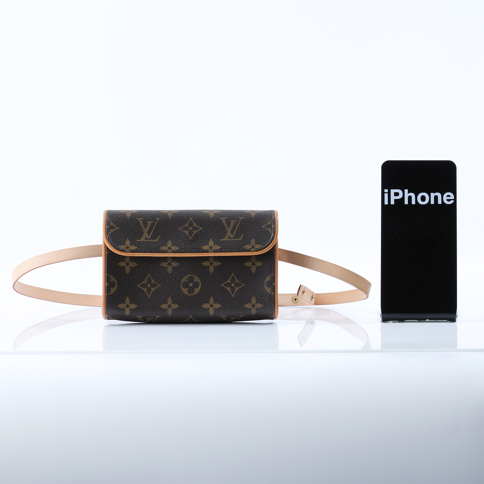 路易威登 LOUIS VUITTON Florentine 肩背包 櫃姐 腰包 M51855 原花腰包 #S POCHETTE FLORENTIN 防塵袋