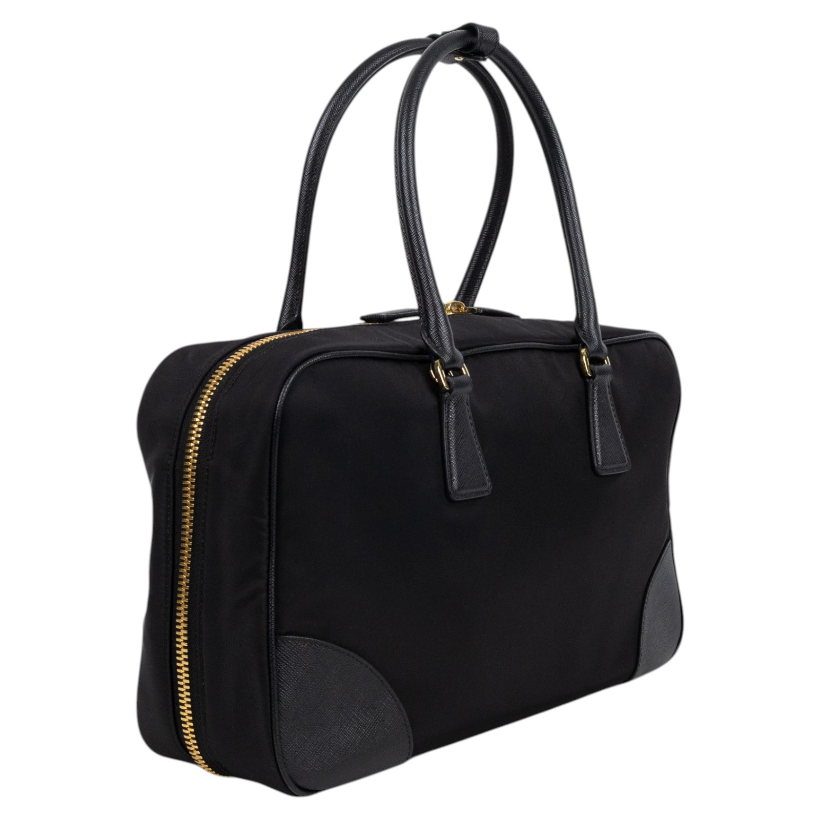 普拉達 PRADA Re-Edition 1978 保齡球包 手提包 肩背包 1BB114_R064 黑尼龍保齡球2WAY 無附屬品