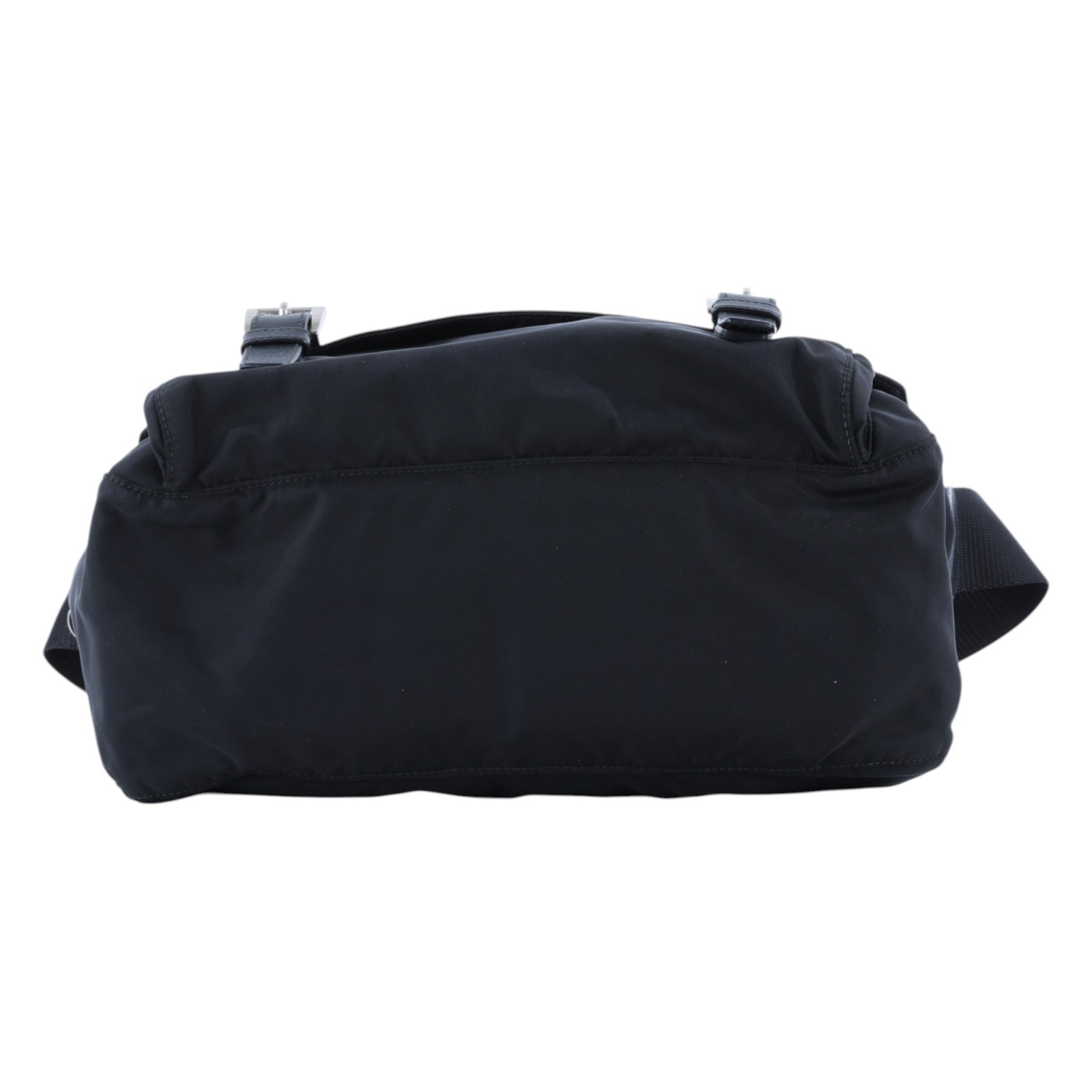 普拉達 PRADA 尼龍郵差包 BT6671_V44 黑尼龍郵差包 無附屬品