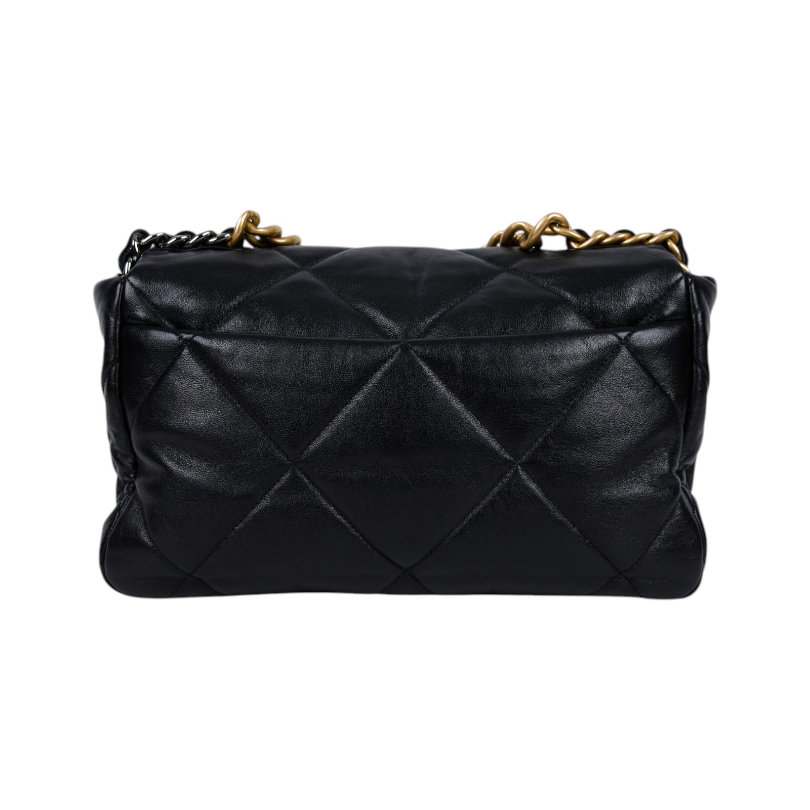 香奈兒 CHANEL 19 大型口蓋包 AS1161 B02875 30開 黑19 30CM 原廠盒子/防塵袋/購買證明/保證卡