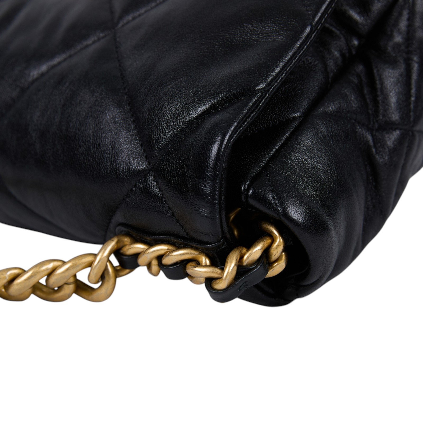 香奈兒 CHANEL 19 大型口蓋包 AS1161 B02875 30開 黑19 30CM 原廠盒子/防塵袋/購買證明/保證卡