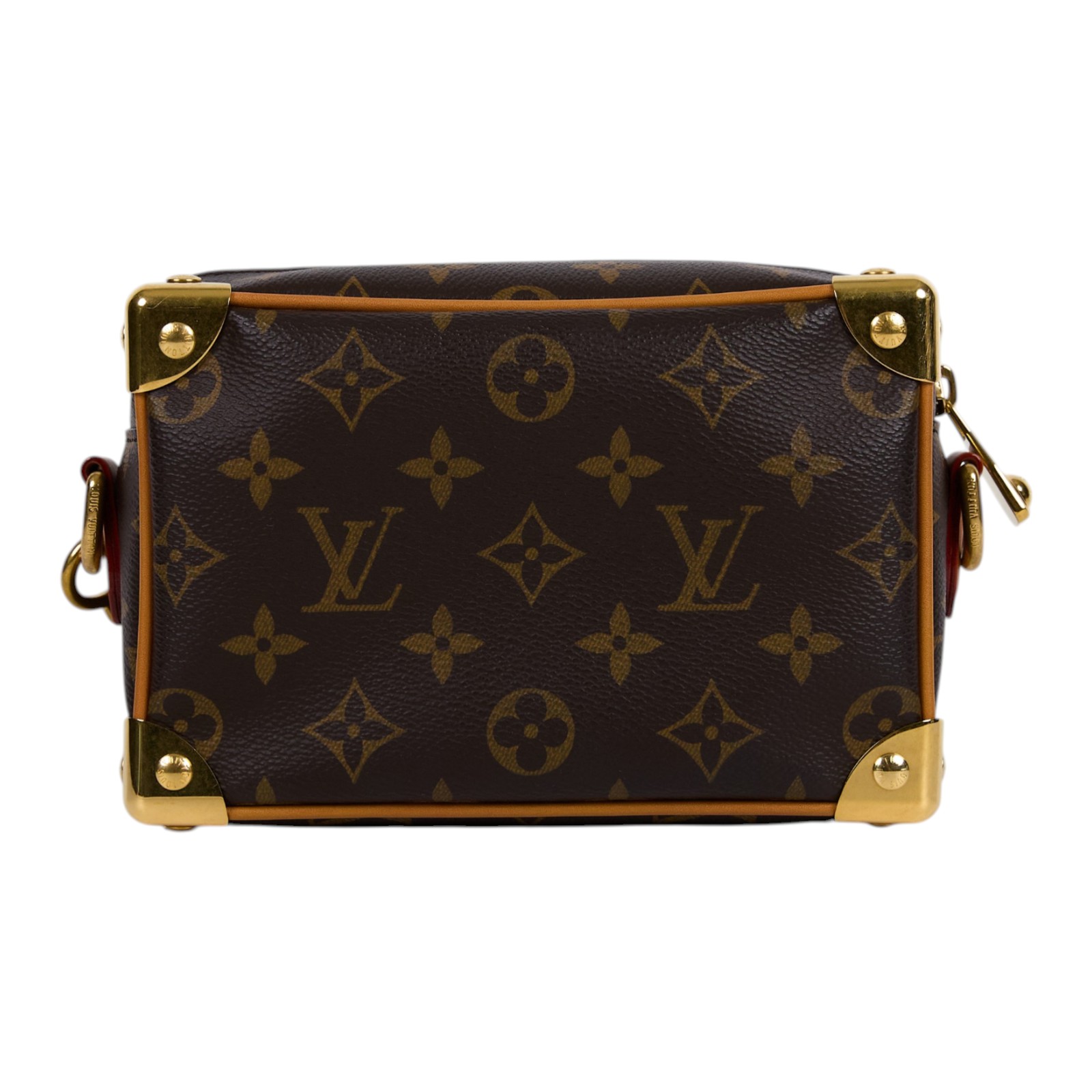 路易威登 LOUIS VUITTON Mini Soft Trunk 肩背包 斜背包 M14729 晶片款  原廠盒子/防塵袋/購買證明