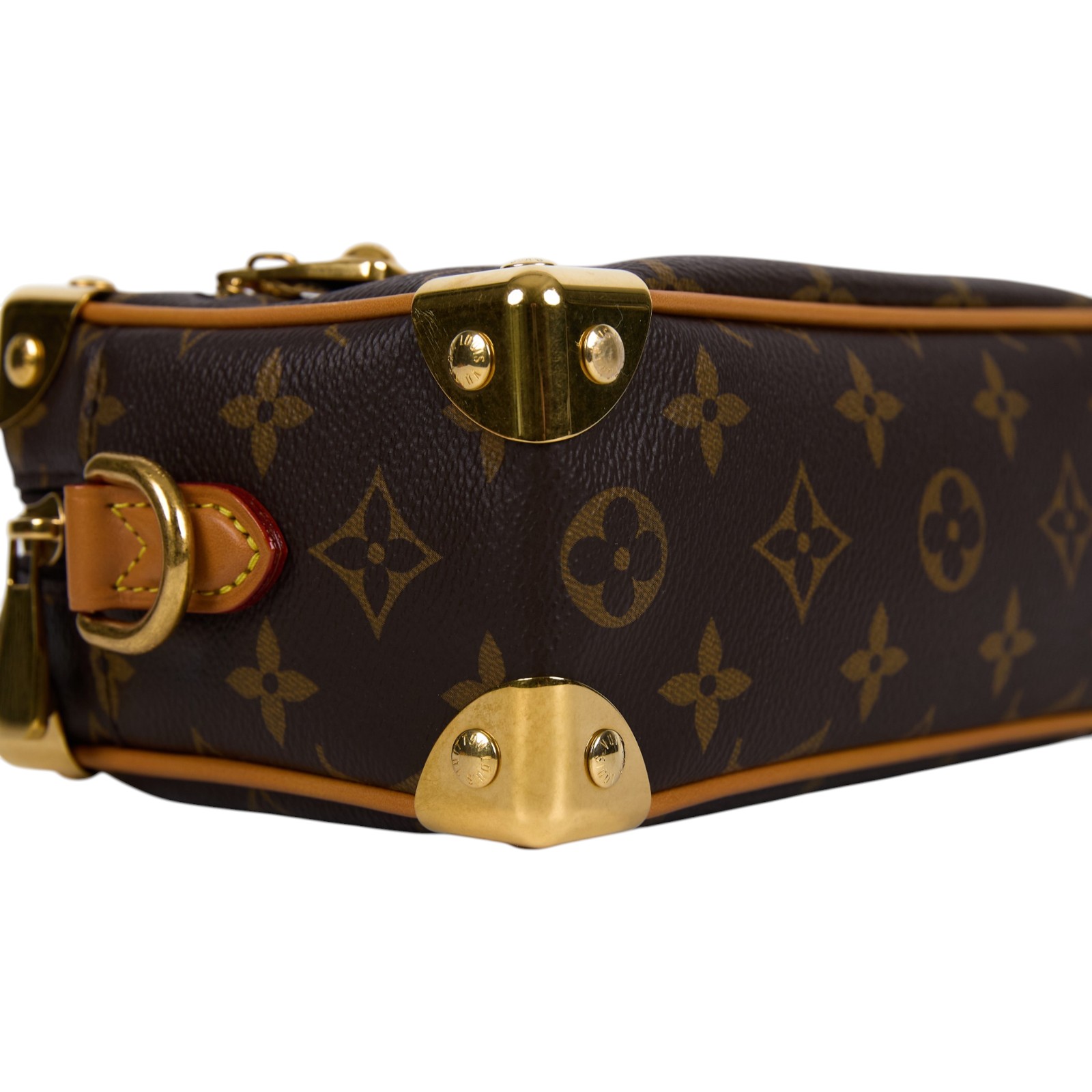 路易威登 LOUIS VUITTON Mini Soft Trunk 肩背包 斜背包 M14729 晶片款  原廠盒子/防塵袋/購買證明