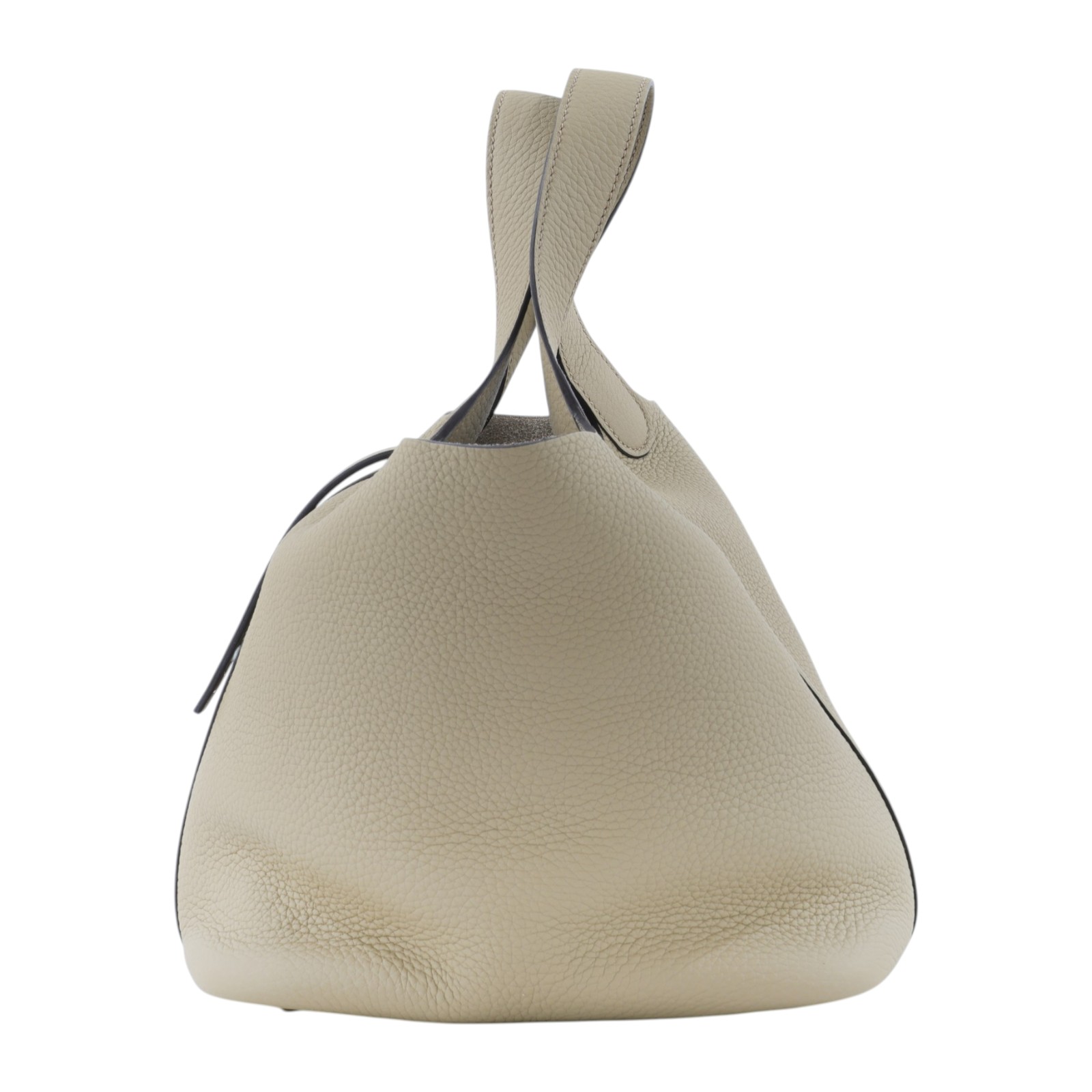 愛馬仕 Hermes Picotin Lock 22 菜籃子包 金色五金 馬爾法米色 H060991CC8Q /W HZ 004 MA  原廠盒子/防塵袋/鎖組