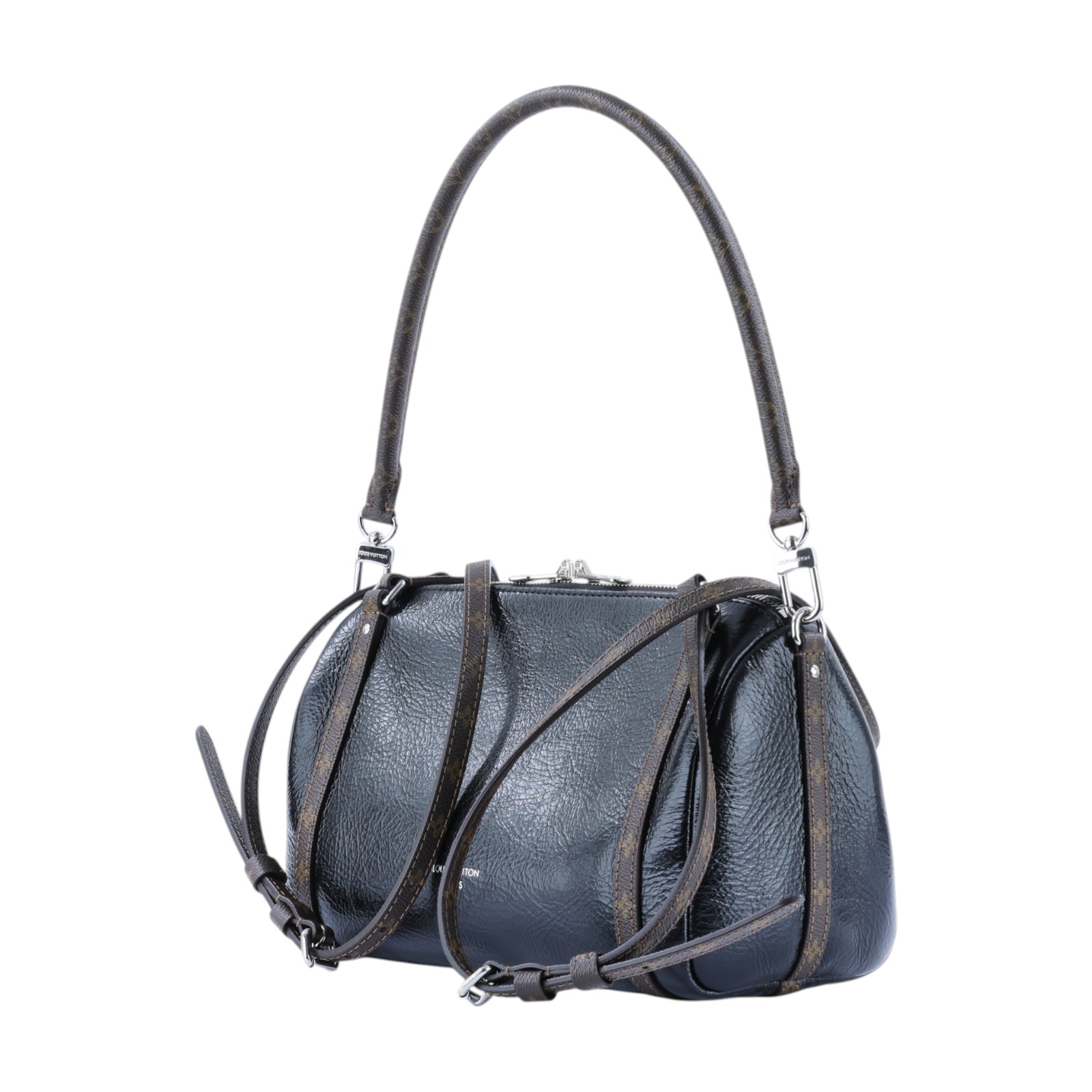 路易威登 LOUIS VUITTON Express PM 肩背包 斜背包 M27920 晶片款 黑銀EXPRESS PM 背帶/鎖組