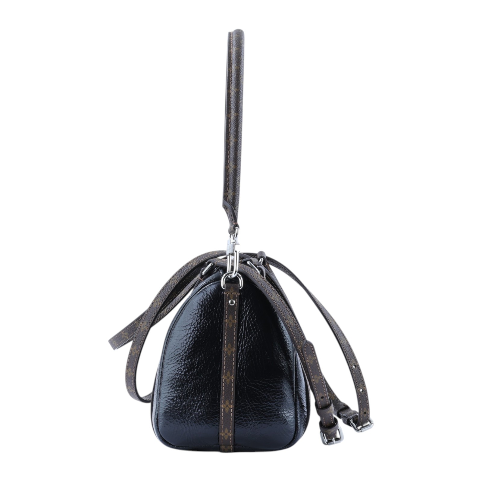 路易威登 LOUIS VUITTON Express PM 肩背包 斜背包 M27920 晶片款 黑銀EXPRESS PM 背帶/鎖組