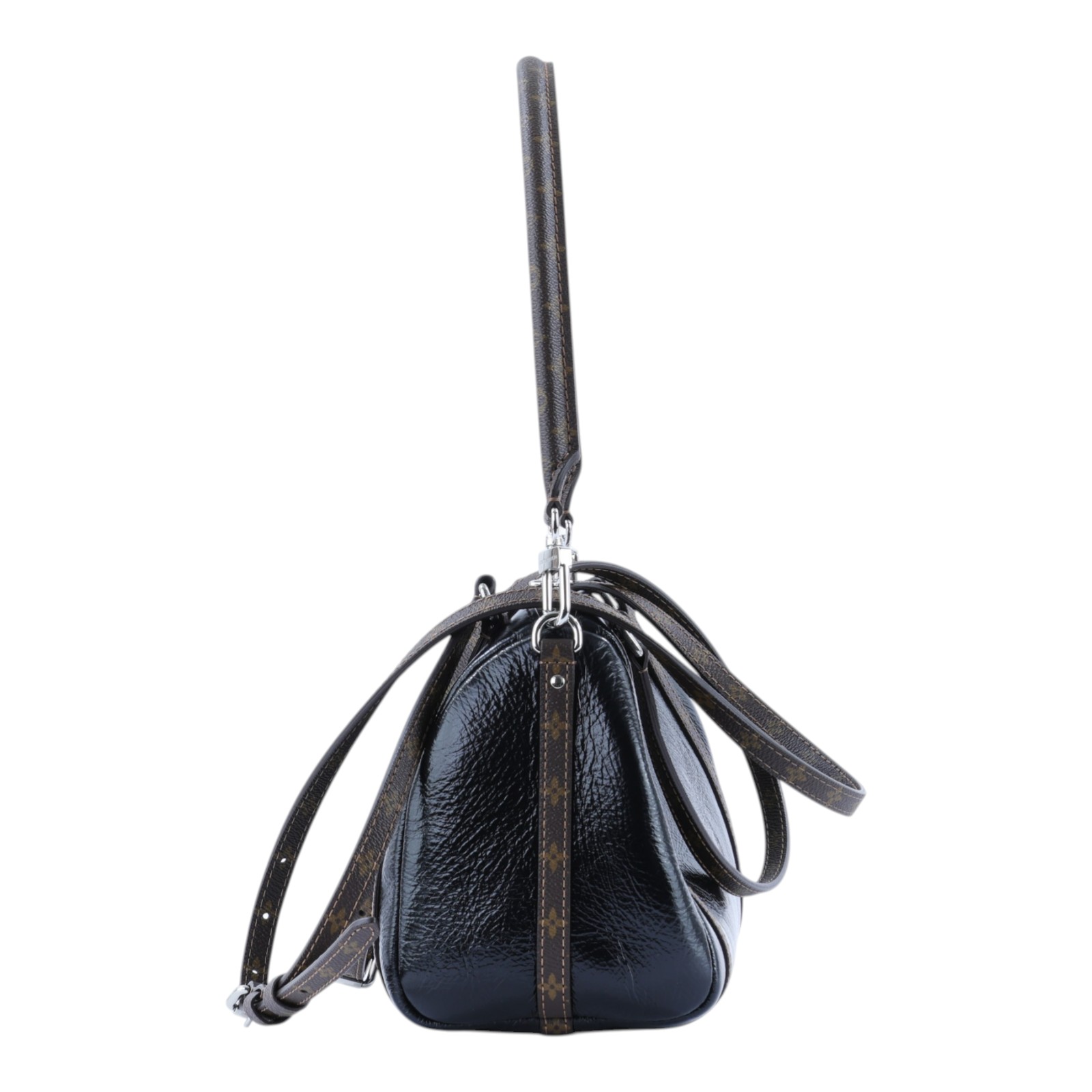 路易威登 LOUIS VUITTON Express PM 肩背包 斜背包 M27920 晶片款 黑銀EXPRESS PM 背帶/鎖組