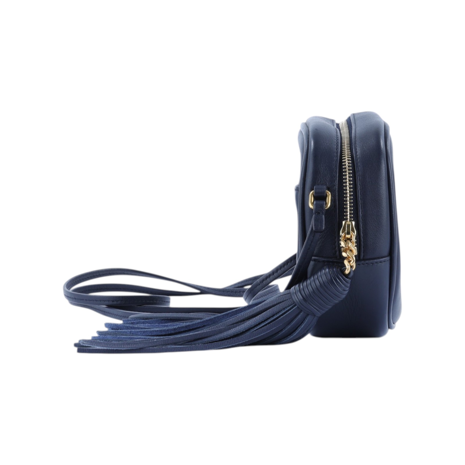 聖羅蘭 YSL SAINT LAURENT Blogger 斜挎包 425317BJ58J 黑LOU流蘇相機包 無附屬品