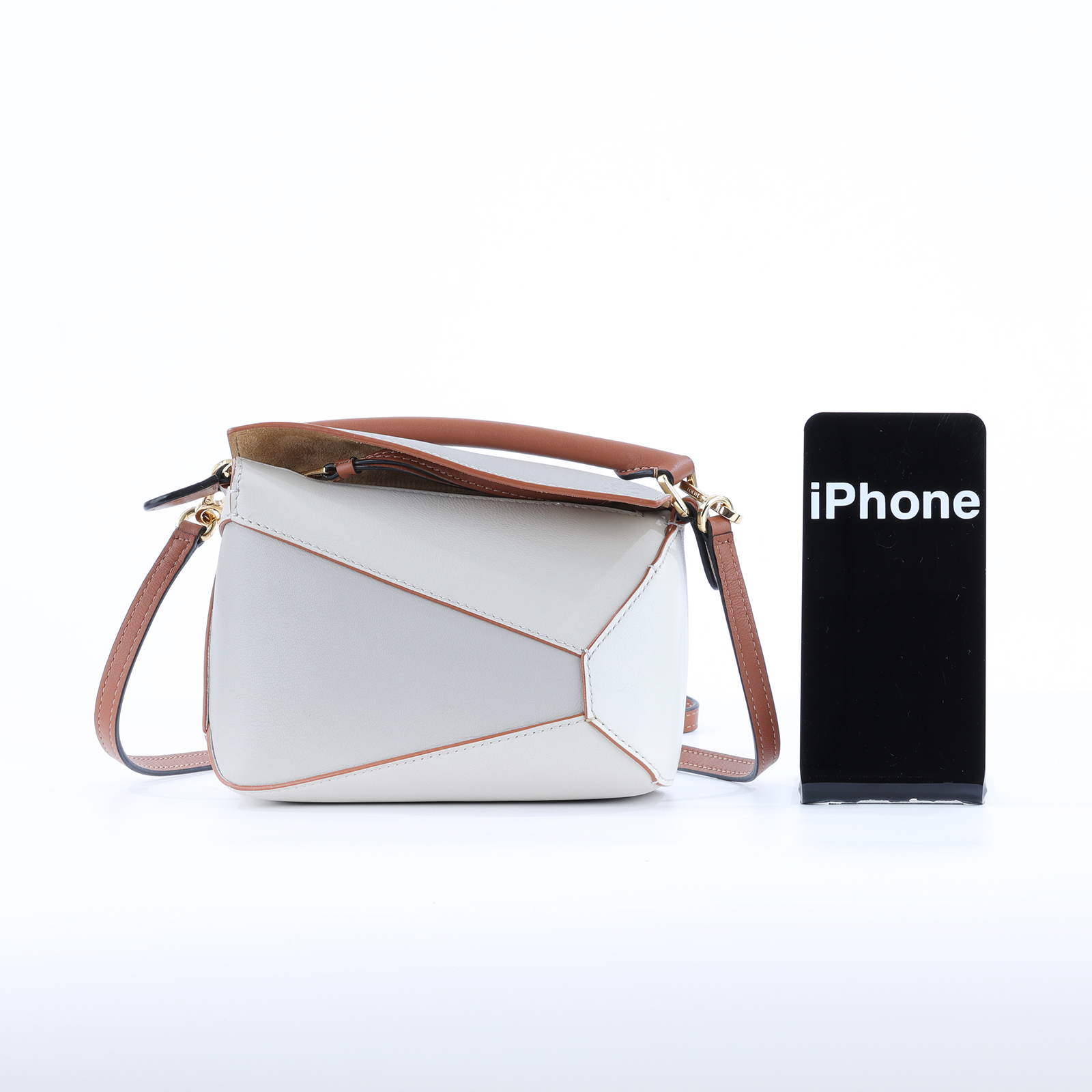 羅意威 LOEWE Puzzle Edge 包款 迷你 A510P88X05 拚色PUZZLE EDGE MINI 防塵袋