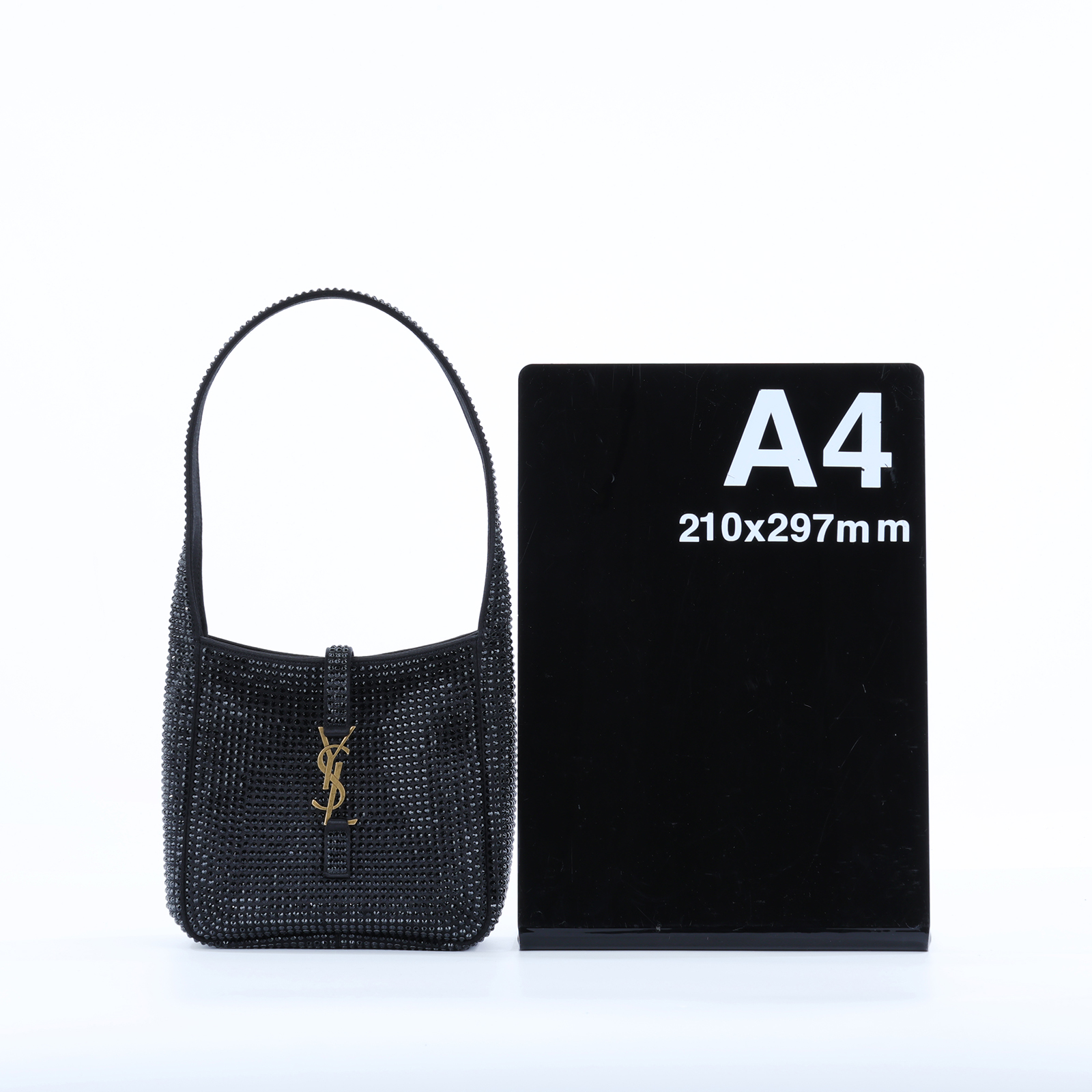 聖羅蘭 YSL SAINT LAURENT LE 5 À 7 迷你 手袋 手提包 809464FADSQ 黑珠珠LE 5 A 7 MINI 防塵袋