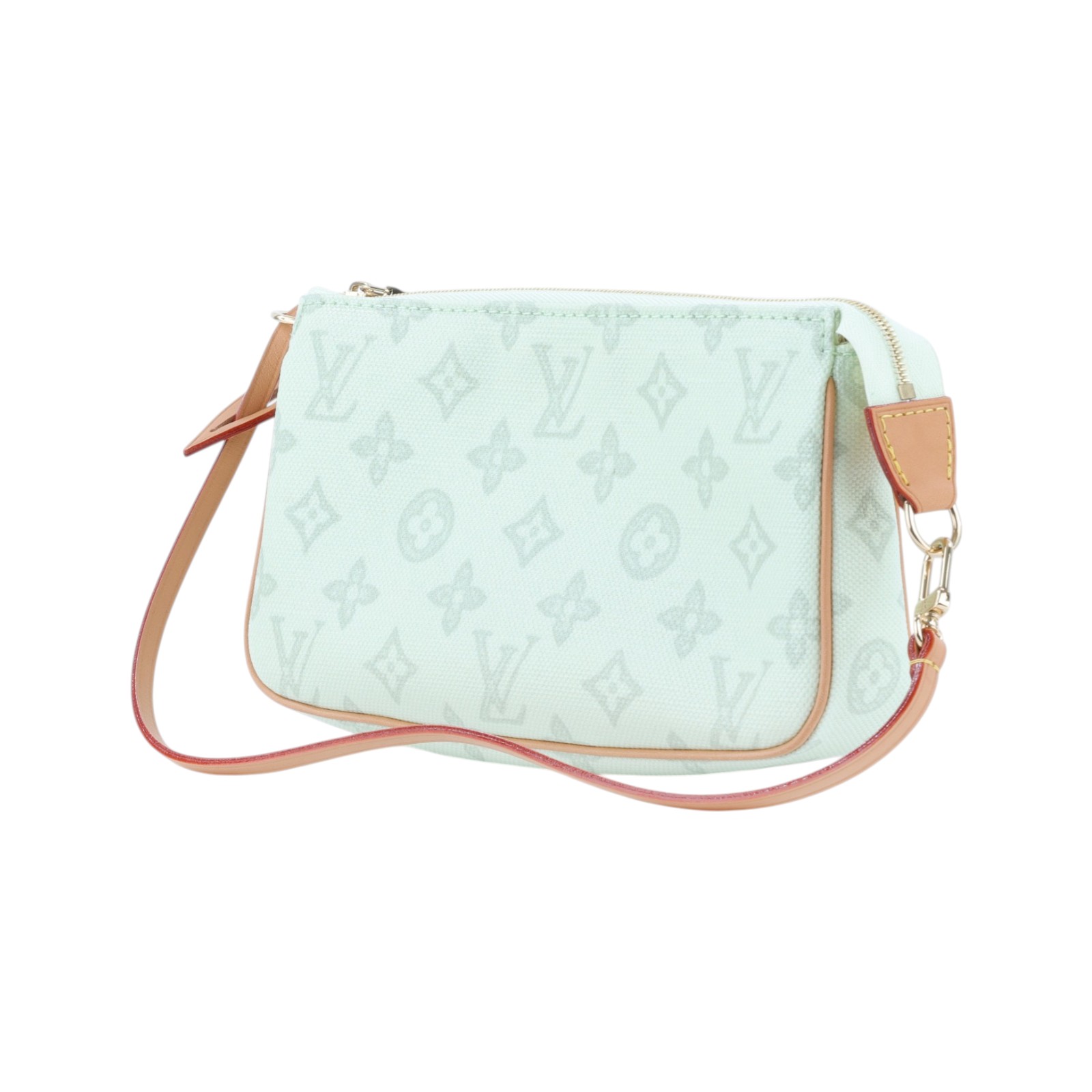 路易威登 LOUIS VUITTON Pochette Accessoires 手提包 麻將包 肩背包 M28320 晶片款  防塵袋