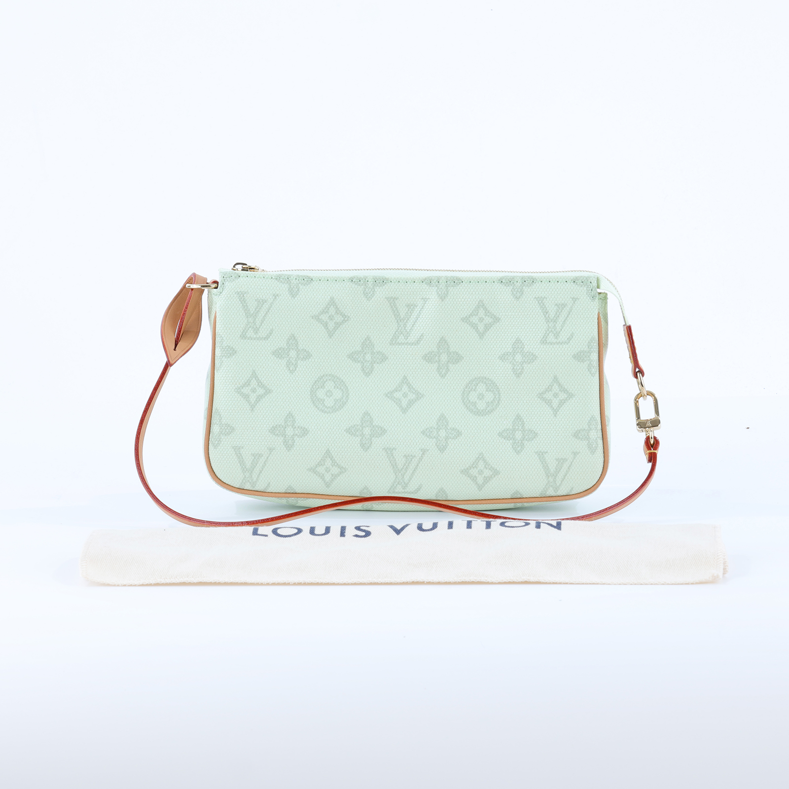 路易威登 LOUIS VUITTON Pochette Accessoires 手提包 麻將包 肩背包 M28320 晶片款  防塵袋