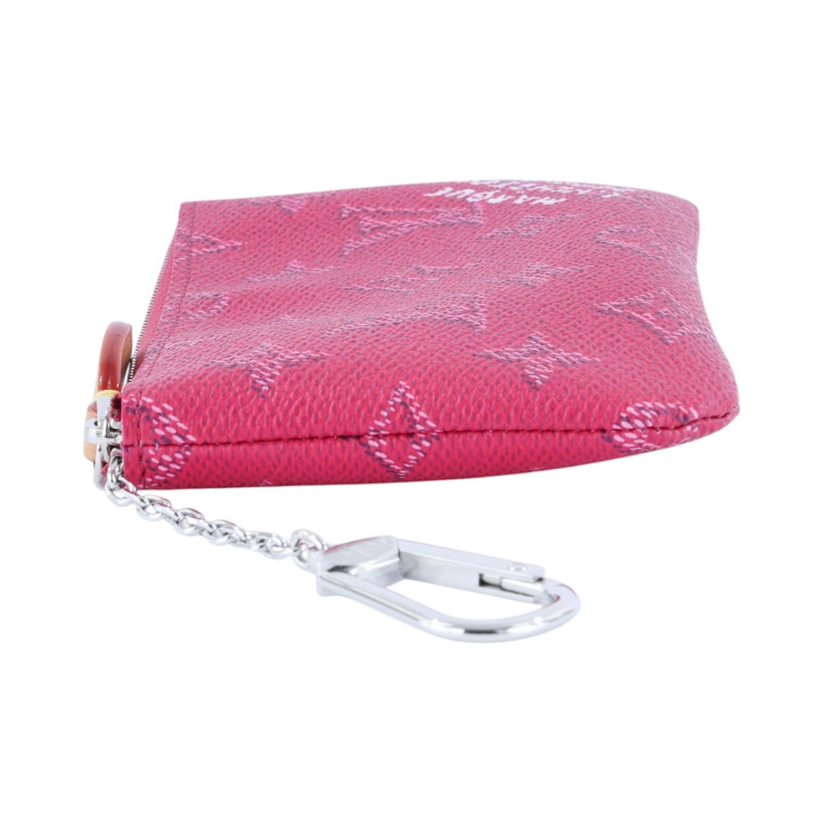 路易威登 LOUIS VUITTON 鑰匙包 零錢包 錢包 手拿包 小號 M27111 晶片款 桃拉鍊零錢鑰匙包 原廠盒子/防塵袋