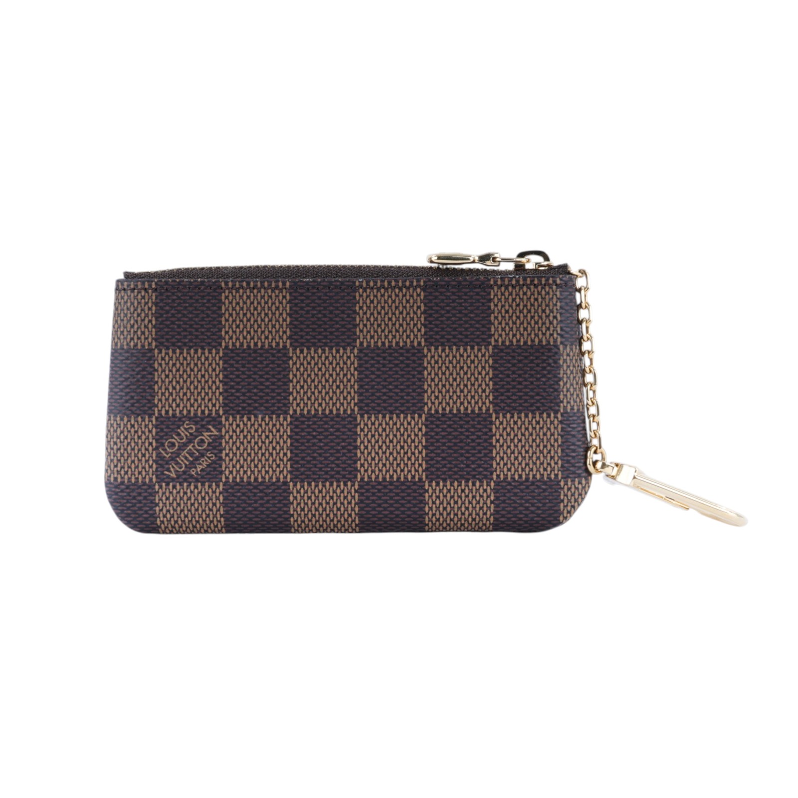 路易威登 LOUIS VUITTON 鑰匙零錢包 吊飾 棋盤格 棕色 N62658 棕棋盤鑰匙包 原廠盒子/防塵袋