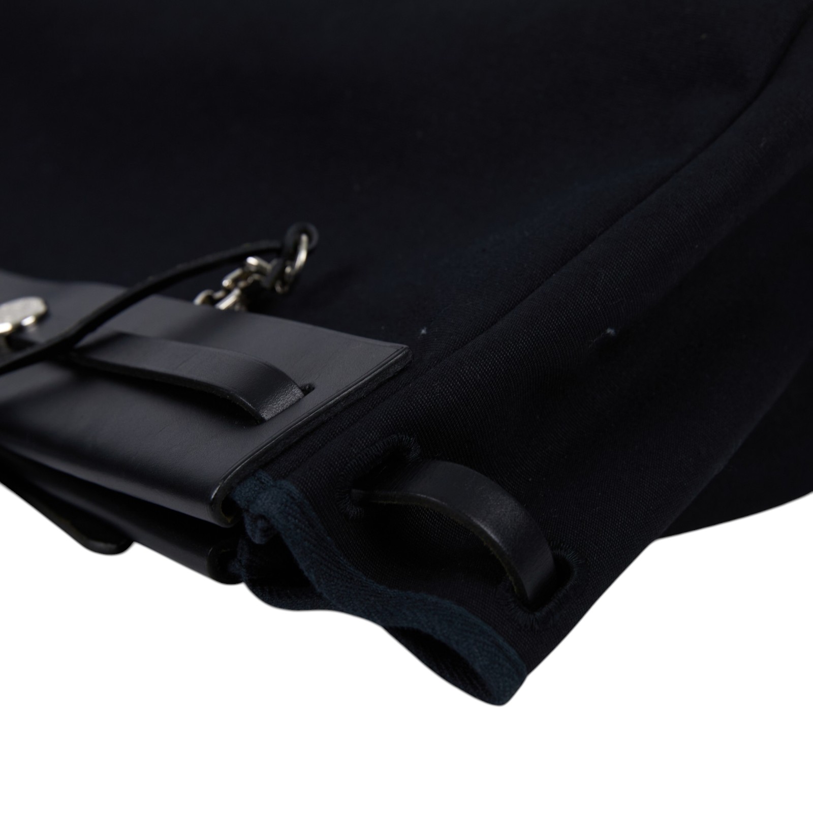 愛馬仕 Hermes Herbag Cabas MM HERCMM □G 黑Herbag Cabas MM 無附屬品