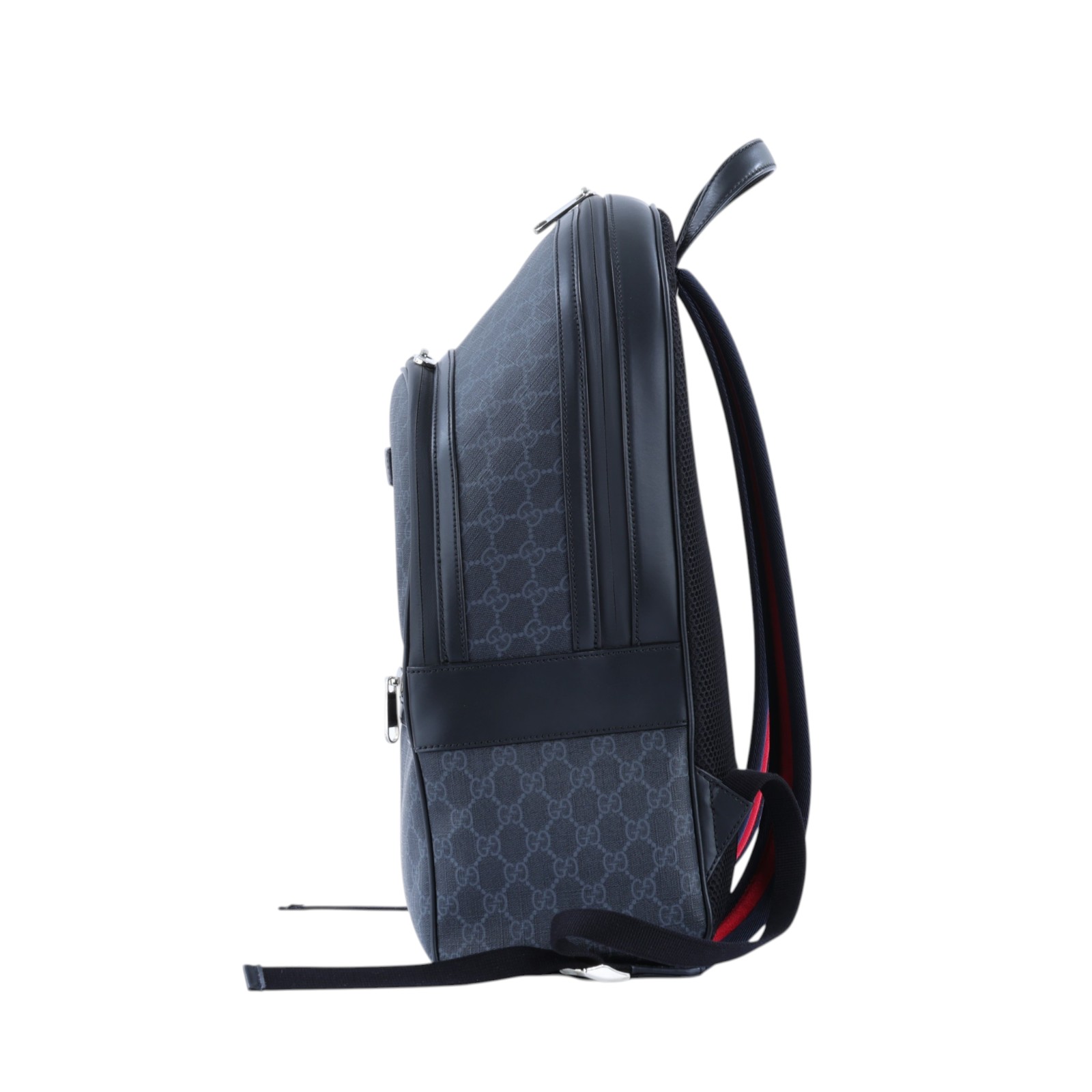 古馳 GUCCI GG Supreme 後背包 雙肩包 771158 KAAAK 黑GG後背包 防塵袋/購買證明