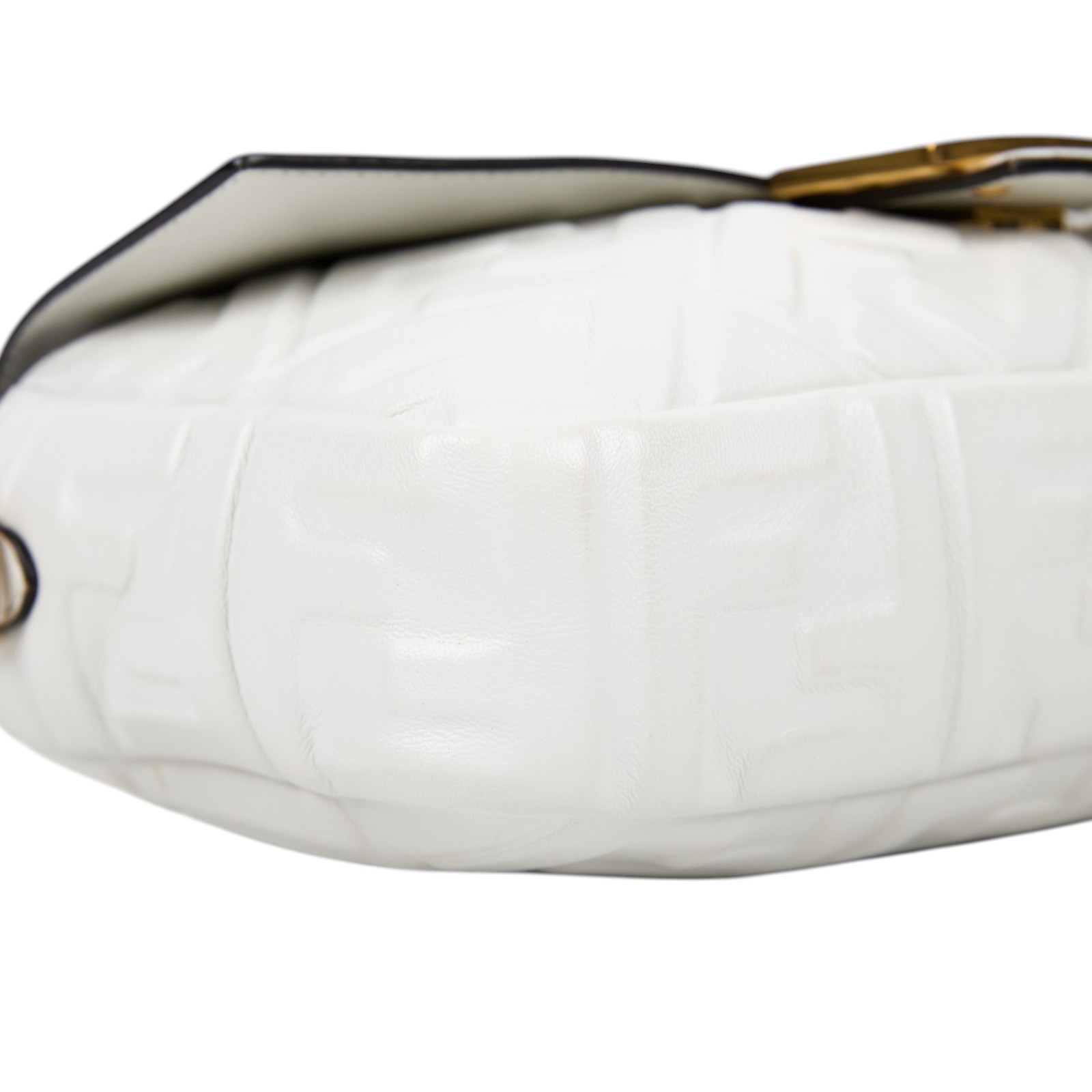 芬迪 FENDI 手提包 肩背包 法棍包 8BR600A72V 白BAGUETTE肩背包 防塵袋