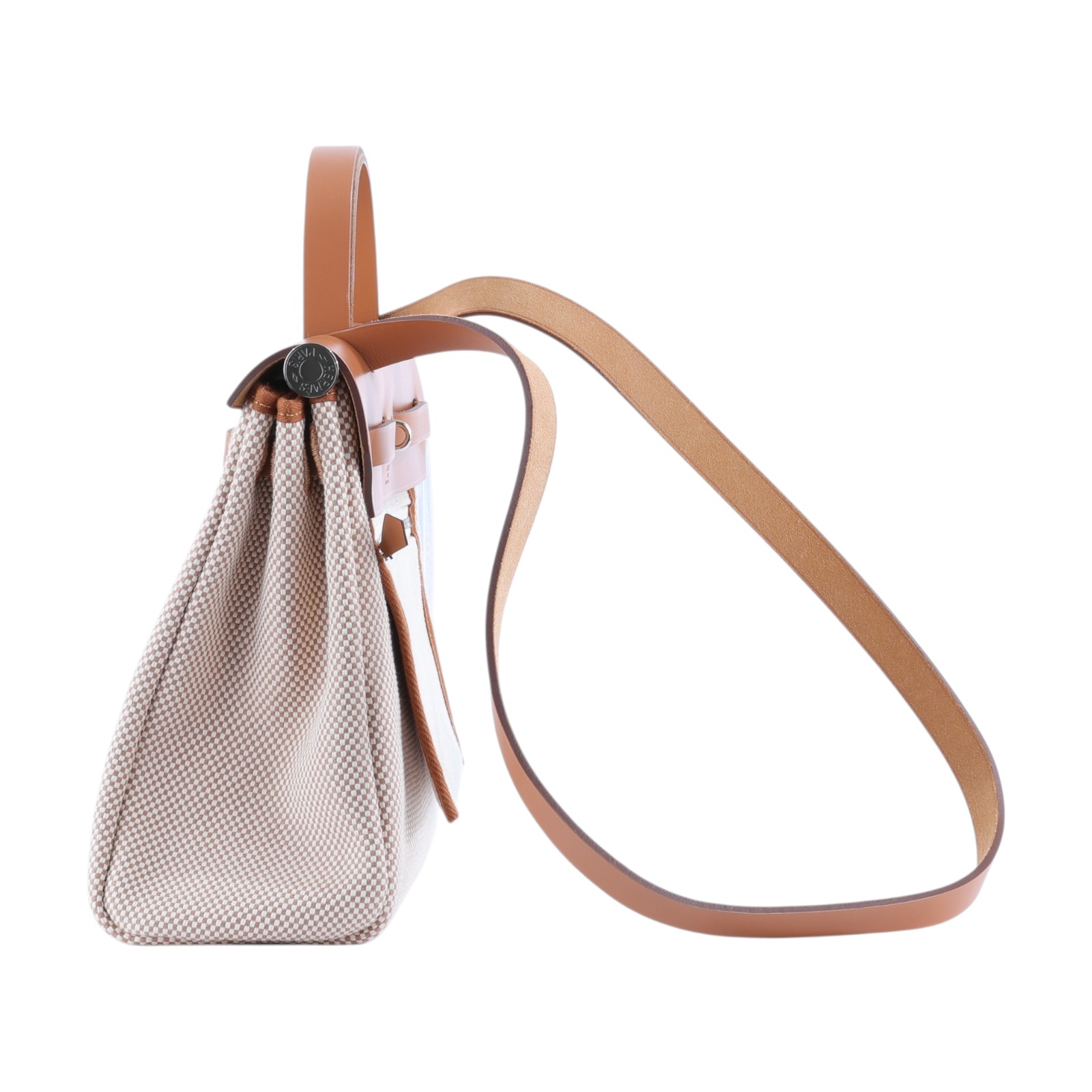 愛馬仕 Hermes Herbag Zip 31 金色五金 Gold Ecru Beige Naturel H079092CCAK /DTS006AU  防塵袋/鎖組/購買證明