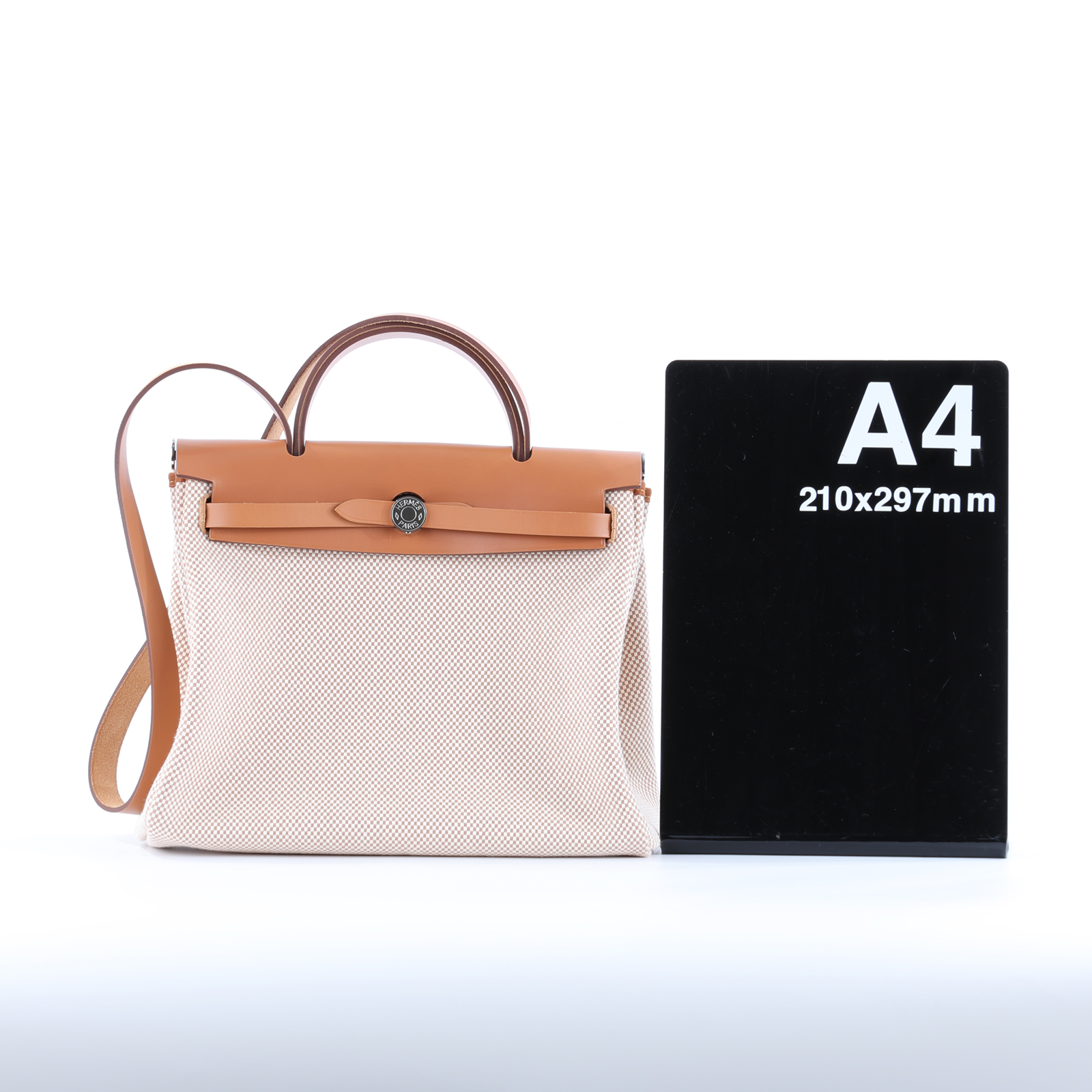 愛馬仕 Hermes Herbag Zip 31 金色五金 Gold Ecru Beige Naturel H079092CCAK /DTS006AU  防塵袋/鎖組/購買證明