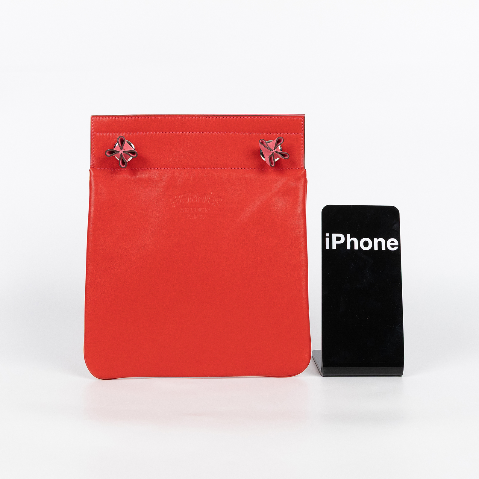 愛馬仕 Hermes Aline Mini 扁包 心紅色 H076236CKS3 YAM010YH Y刻紅ALINE 防塵袋