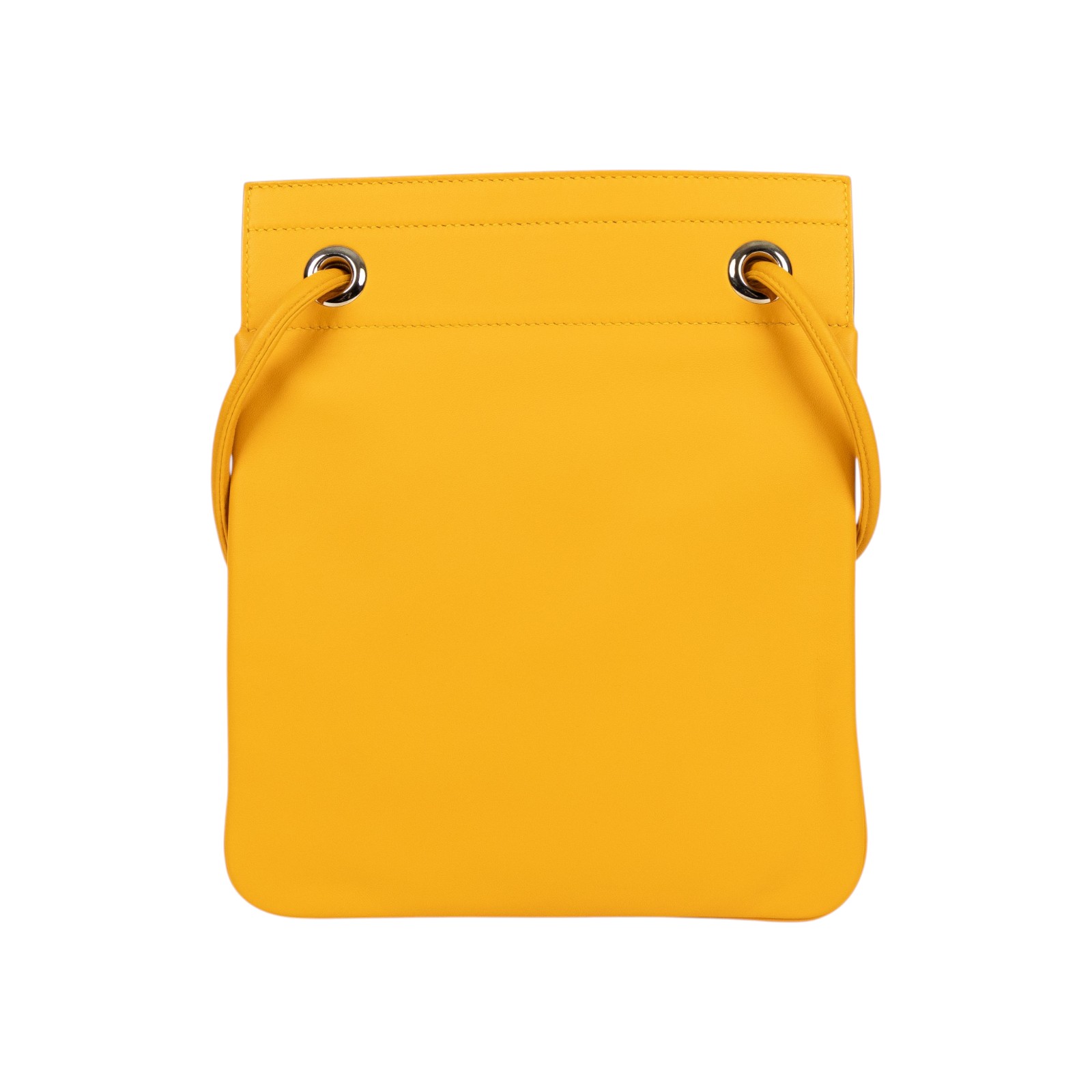 愛馬仕 Hermes Aline Mini 扁包 芥末黃 H076236CKAI /DAM007UH D刻芥末黃ALINE 防塵袋/購買證明影本