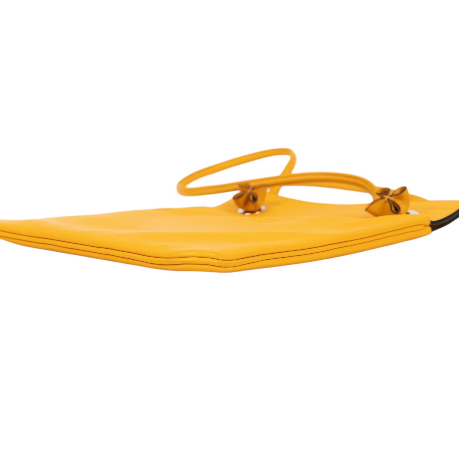 愛馬仕 Hermes Aline Mini 扁包 芥末黃 H076236CKAI /DAM007UH D刻芥末黃ALINE 防塵袋/購買證明影本