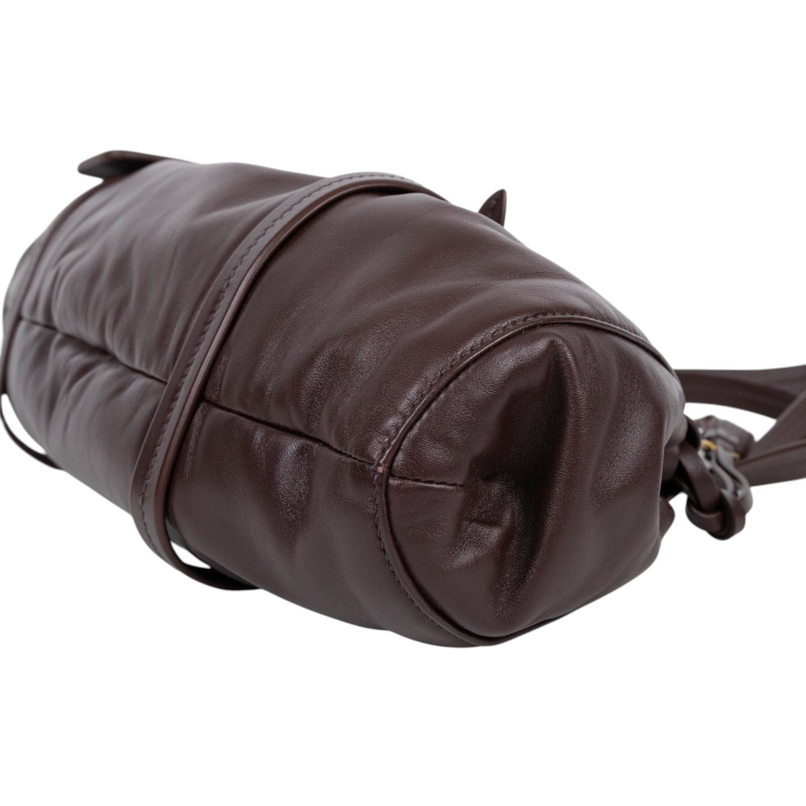 繆繆 MIU MIU Joie 肩背包 5BG289_2CSW 紅棕JOIE NAPPA肩背包 防塵袋