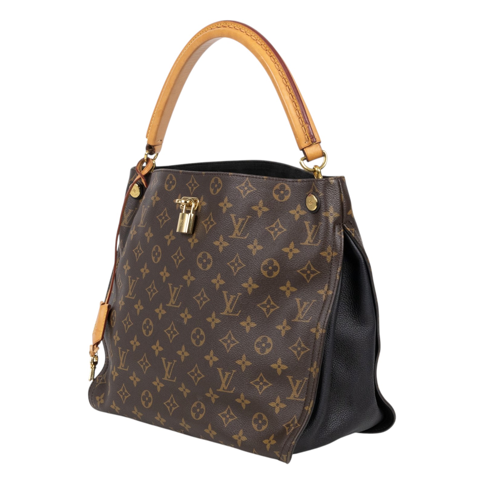 路易威登 LOUIS VUITTON Gaia 肩背包 手提包 M41621 原花肩包TOTE 防塵袋/購買證明