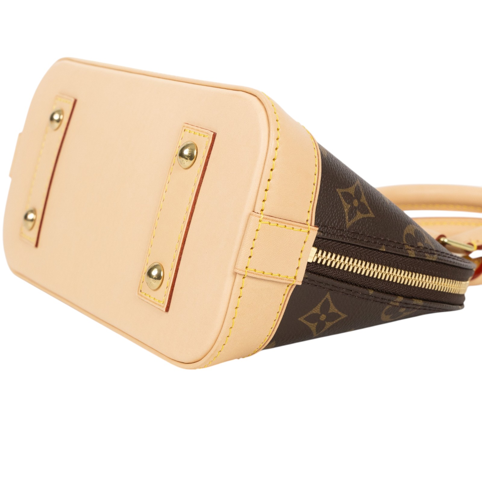 路易威登 LOUIS VUITTON Alma BB 手提包 肩背包 斜背包 M53152 晶片款 原花ALMA BB貝殼包 防塵袋/鎖組/肩帶