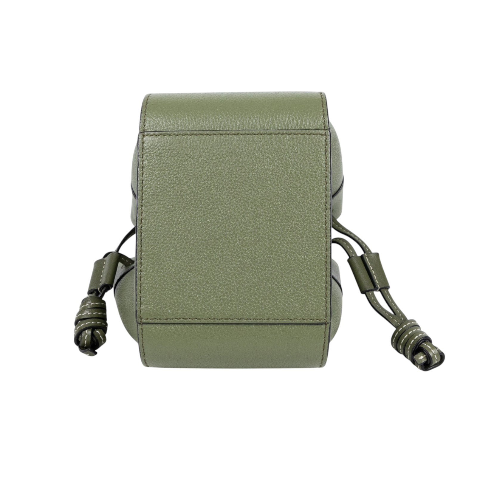 羅意威 LOEWE Mini Hammock drawstring 束口 迷你 小牛皮 肩背 吊床包 314.30.V07 綠MINI HAMMOCK 無附屬品