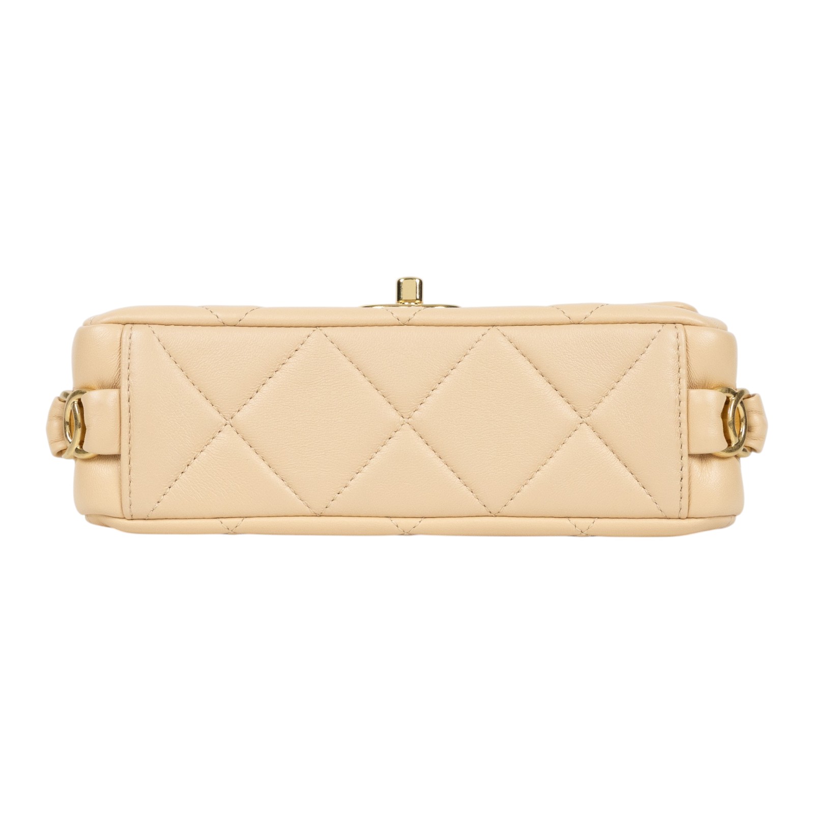 香奈兒 CHANEL 肩背 口蓋包 AS5174 B18293 晶片款 奶茶肩背包 原廠盒子/防塵袋/購買證明