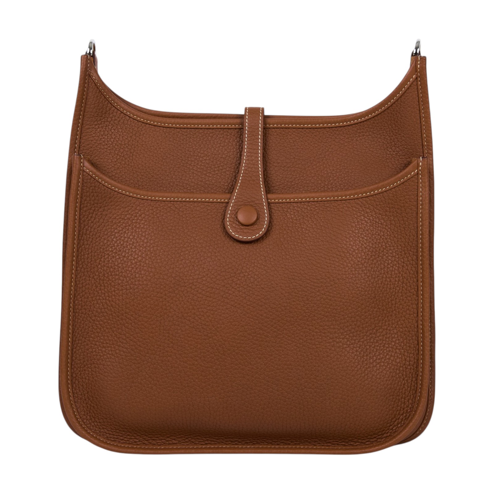 愛馬仕 Hermes Evelyne Bag 伊芙琳包 29 馬蹄型 EV29 H0694443CKAD  原廠盒子/防塵袋