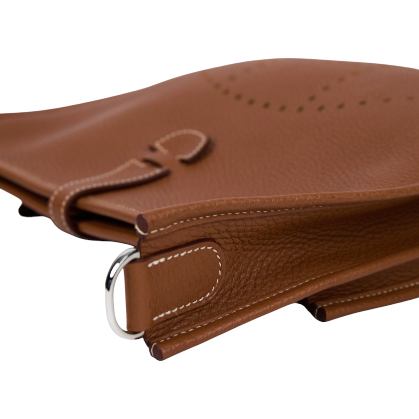 愛馬仕 Hermes Evelyne Bag 伊芙琳包 29 馬蹄型 EV29 H0694443CKAD  原廠盒子/防塵袋