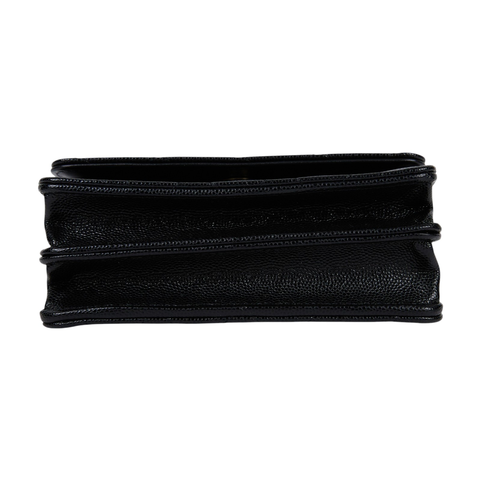 香奈兒 CHANEL 24S WOC 斜背包 肩背包 AP3926 晶片款 黑荔枝風琴包 原廠盒子/防塵袋